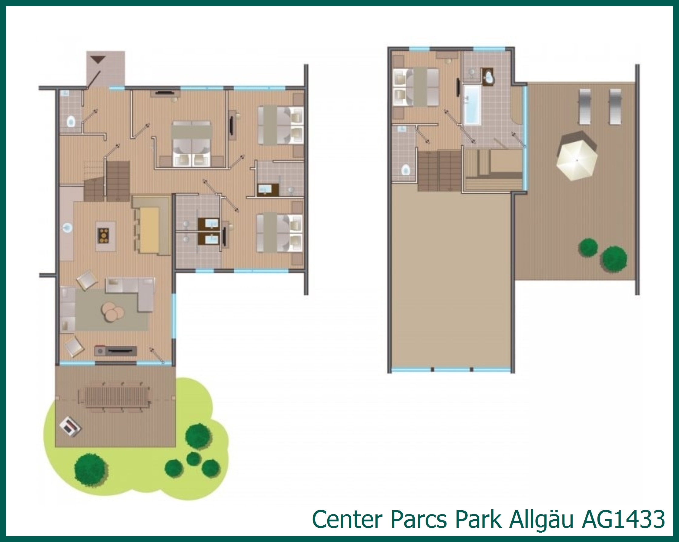 Exclusive-Ferienhaus AG1433 in Park Allgäu