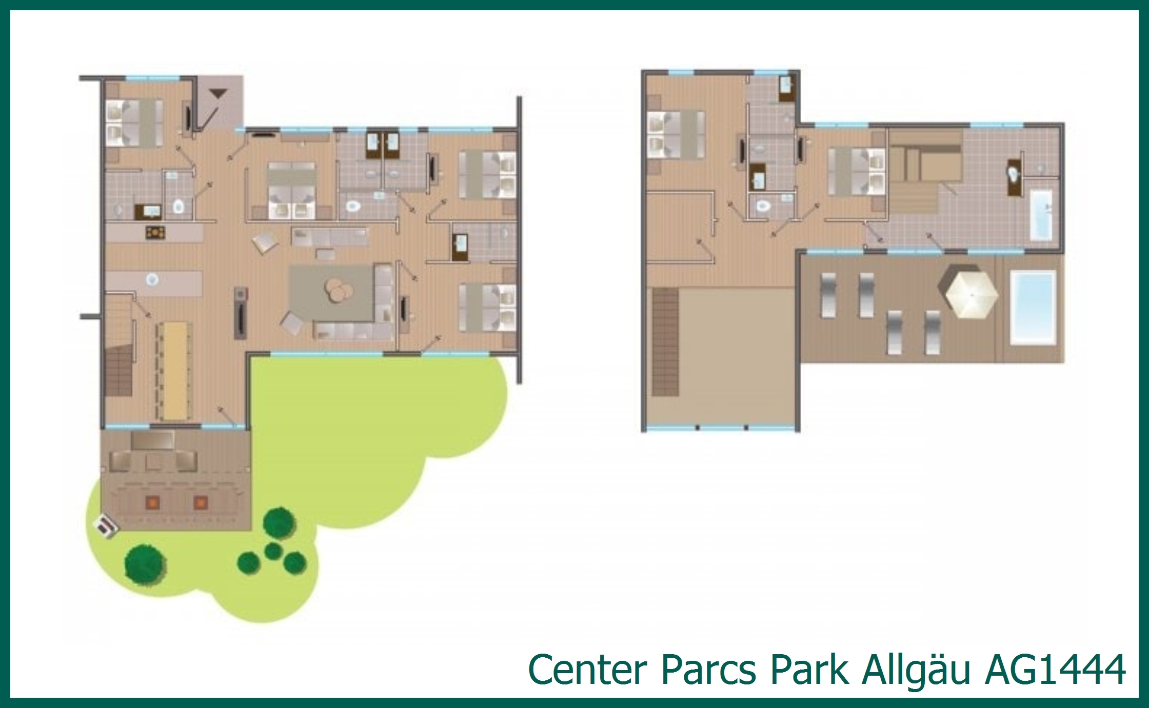 Cottage Bien-être Exclusive AG1444 à Park Allgäu