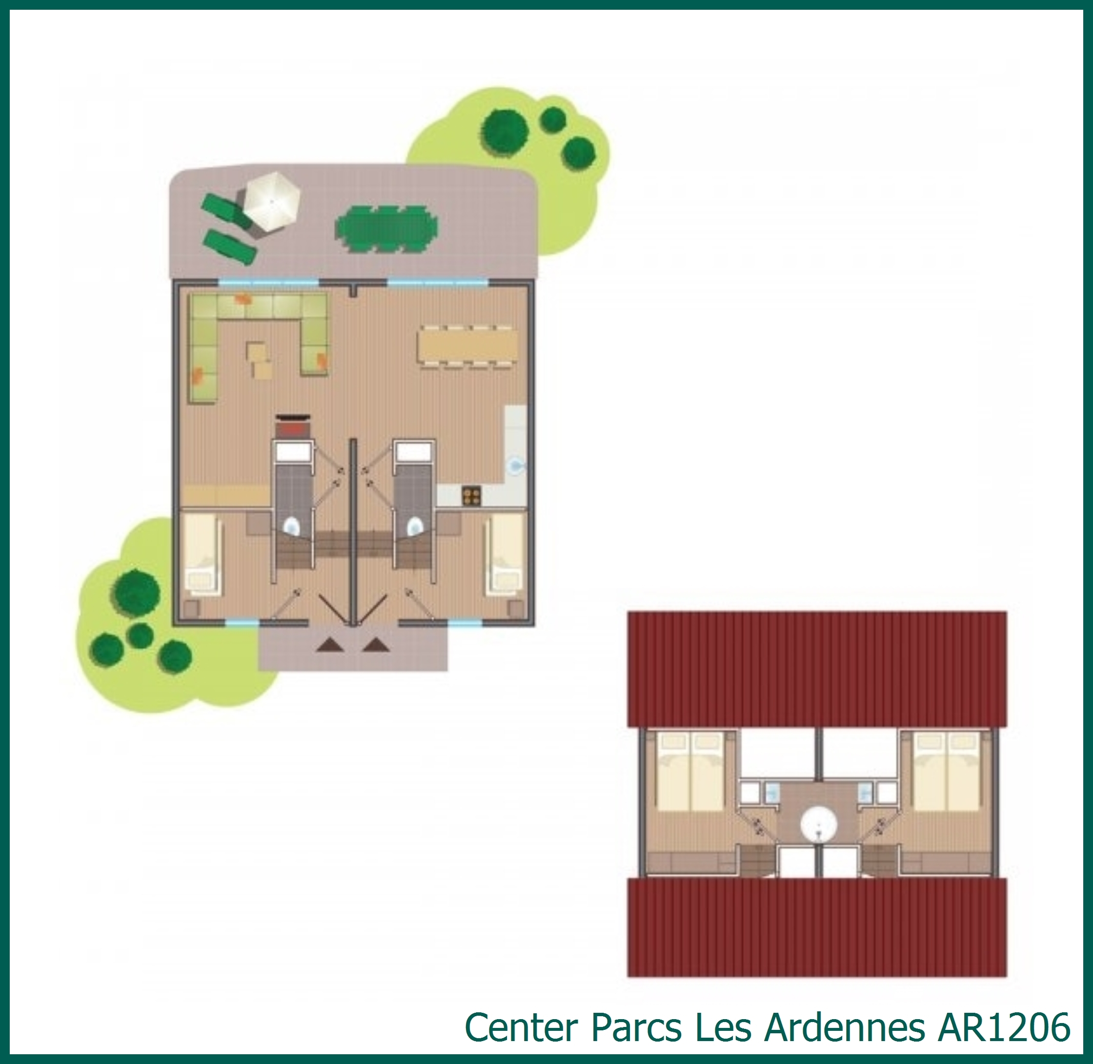 Comfort-Ferienhaus AR1206 in Les Ardennes