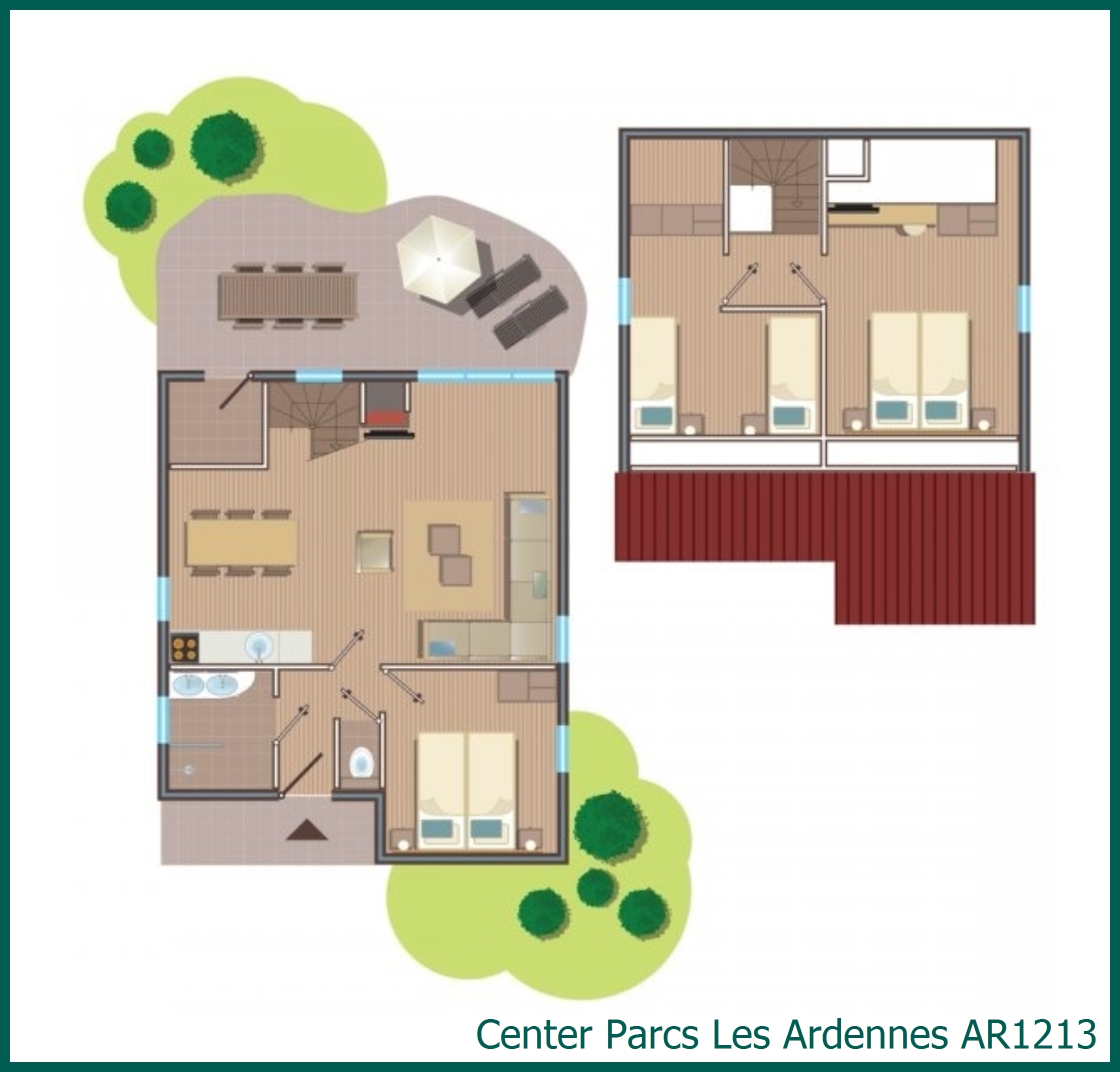 Premium-Ferienhaus AR1213 in Les Ardennes