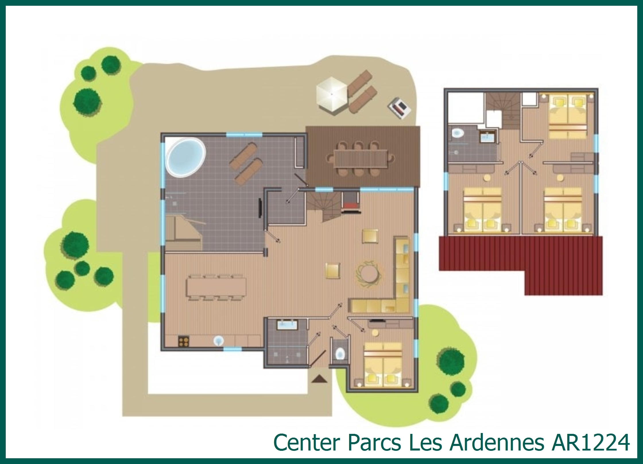 VIP-Ferienhaus AR1224 in Les Ardennes