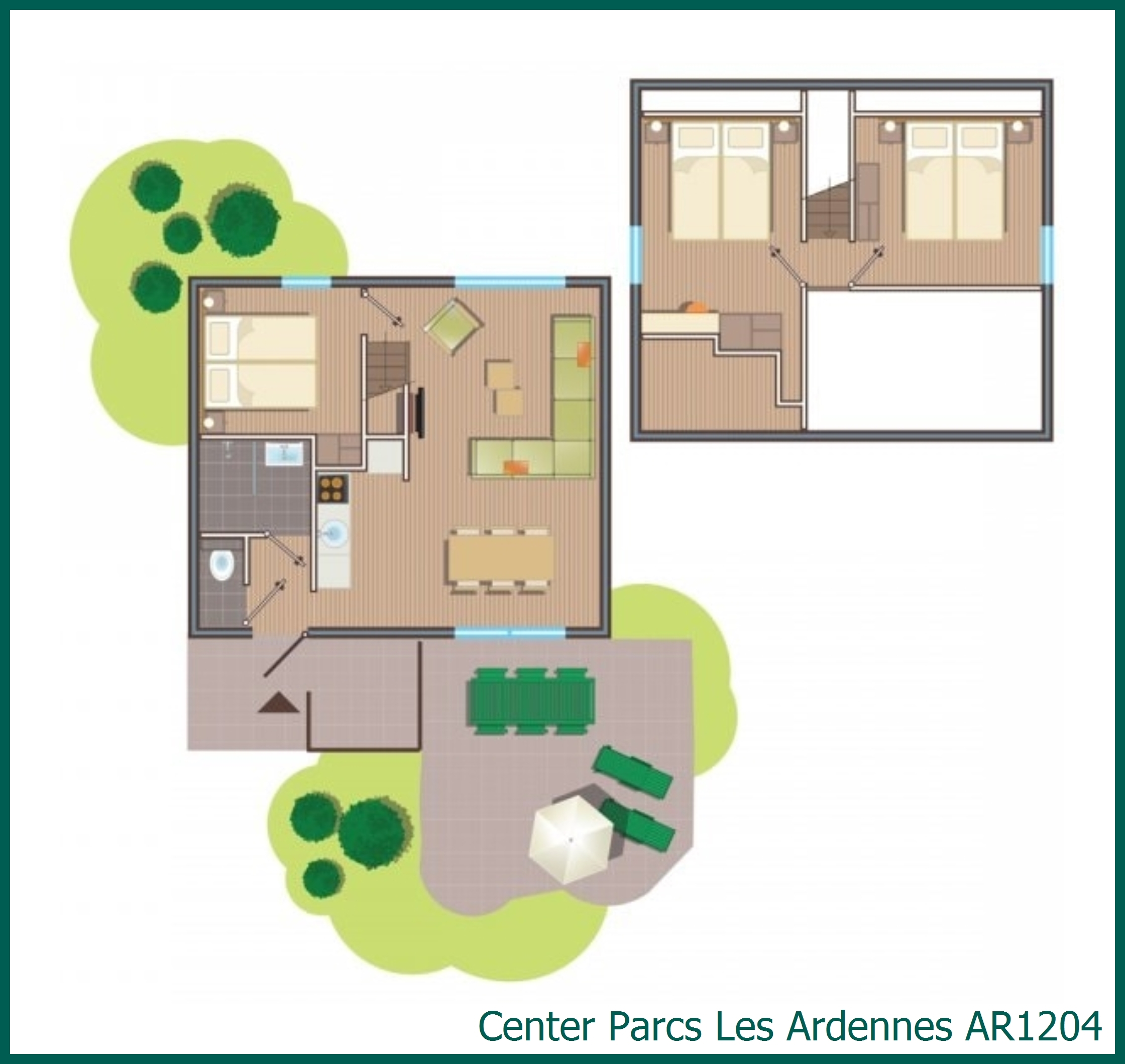 Cottage Comfort AR1204 à Les Ardennes