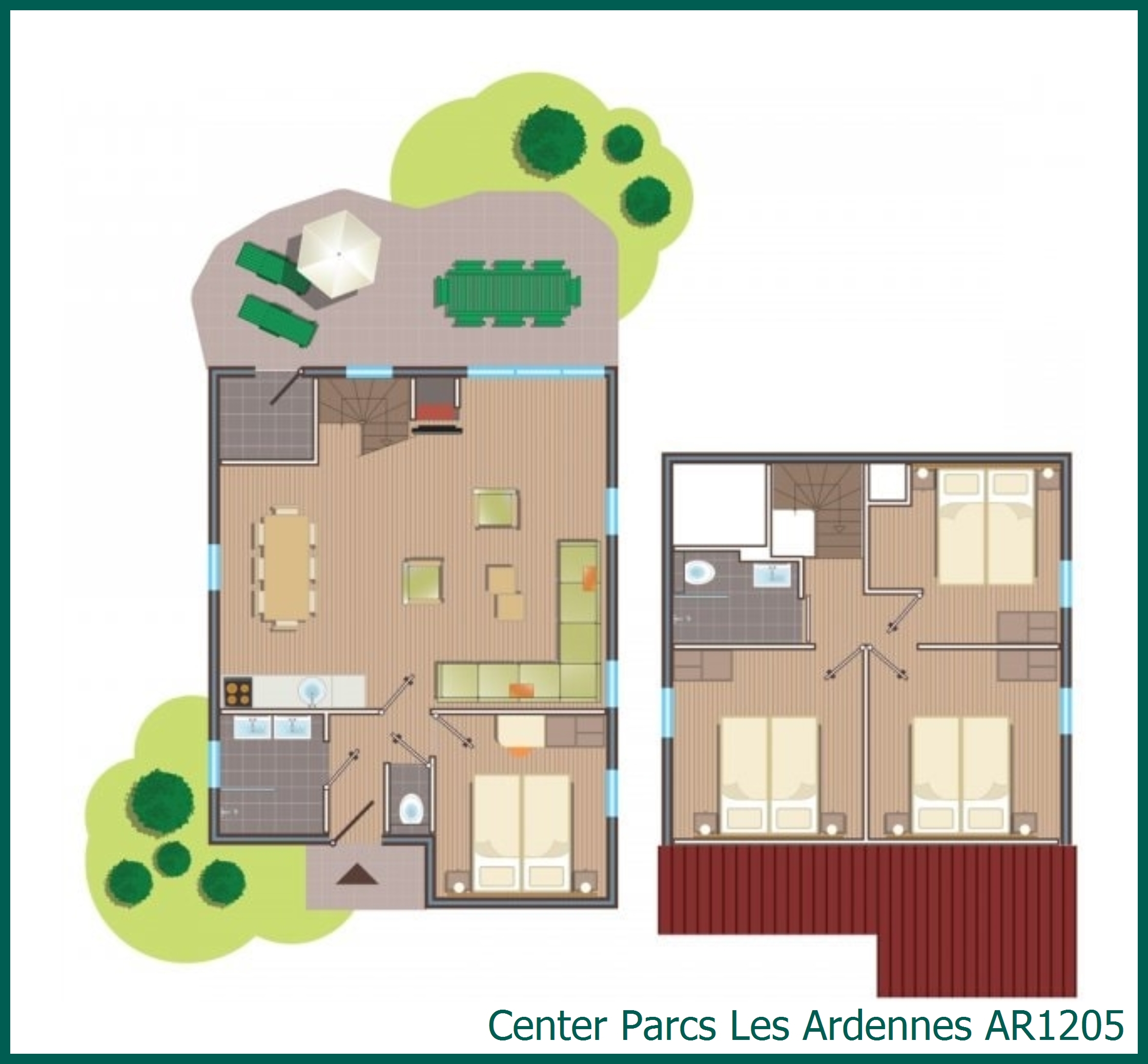 Cottage Comfort AR1205 à Les Ardennes