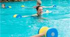Aqua Workouts in Center Parcs Les Bois-Francs