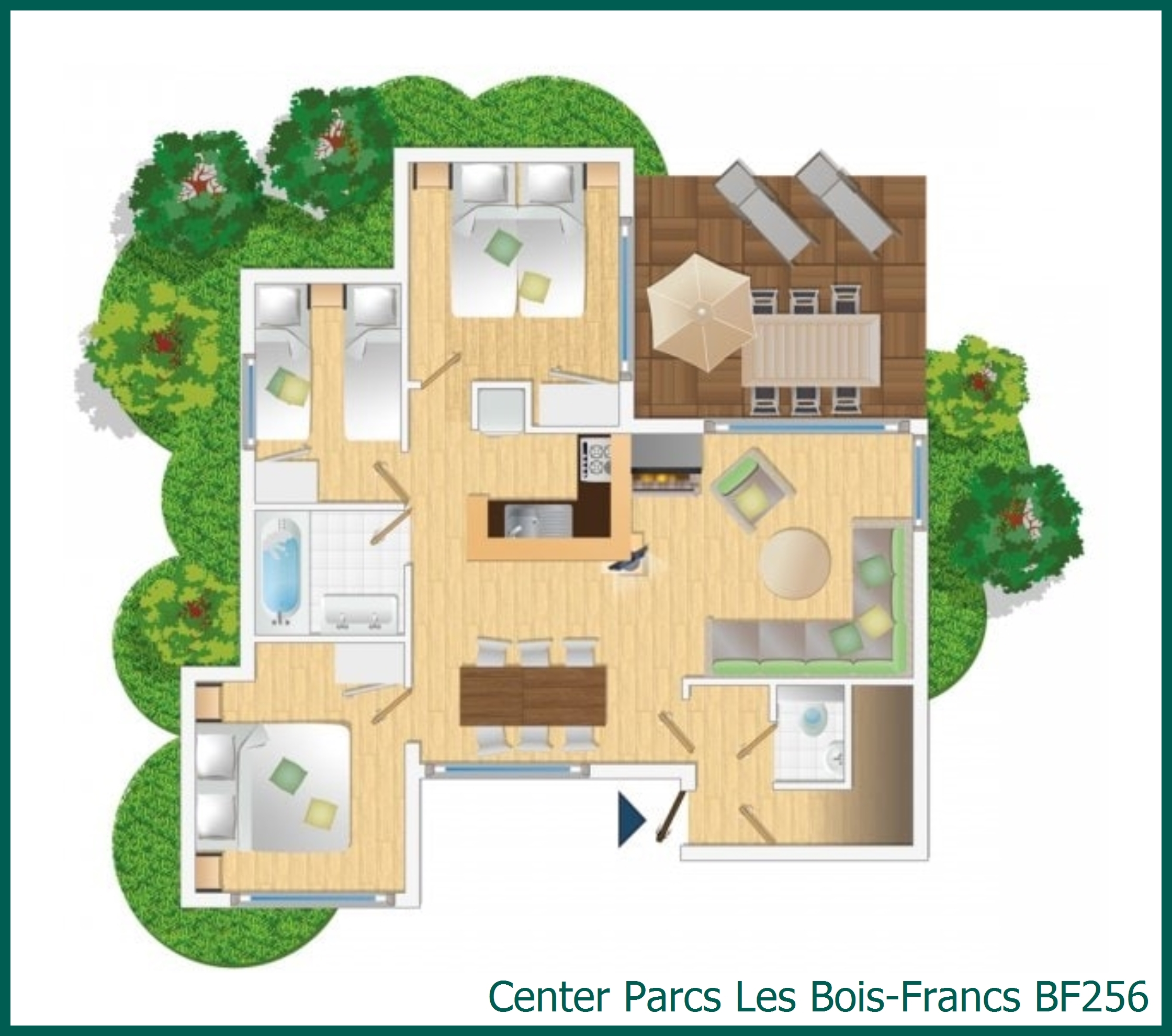 Cottage Premium BF256 à Les Bois-Francs