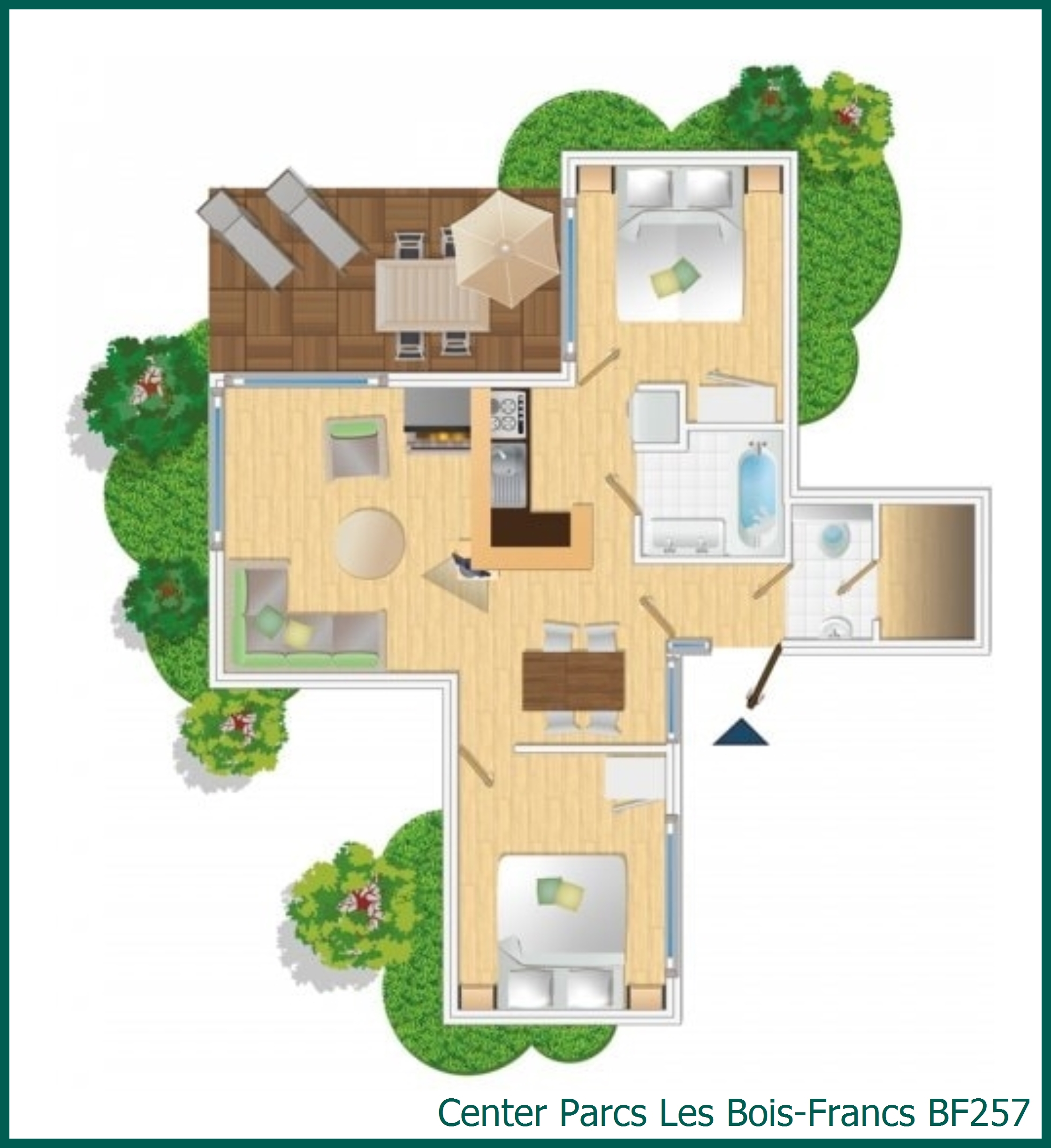 Cottage Premium BF257 à Les Bois-Francs