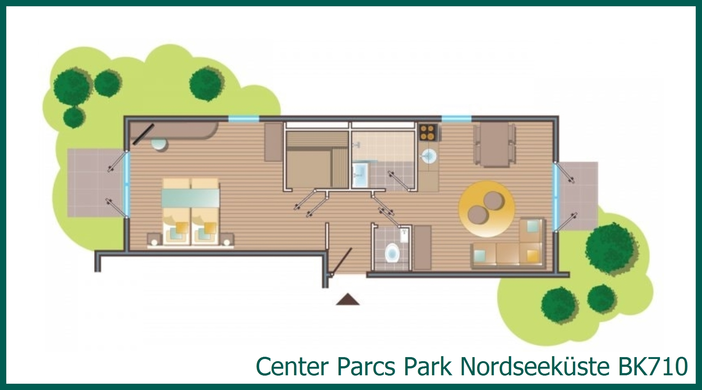 VIP-Apartment BK710 in Park Nordseeküste