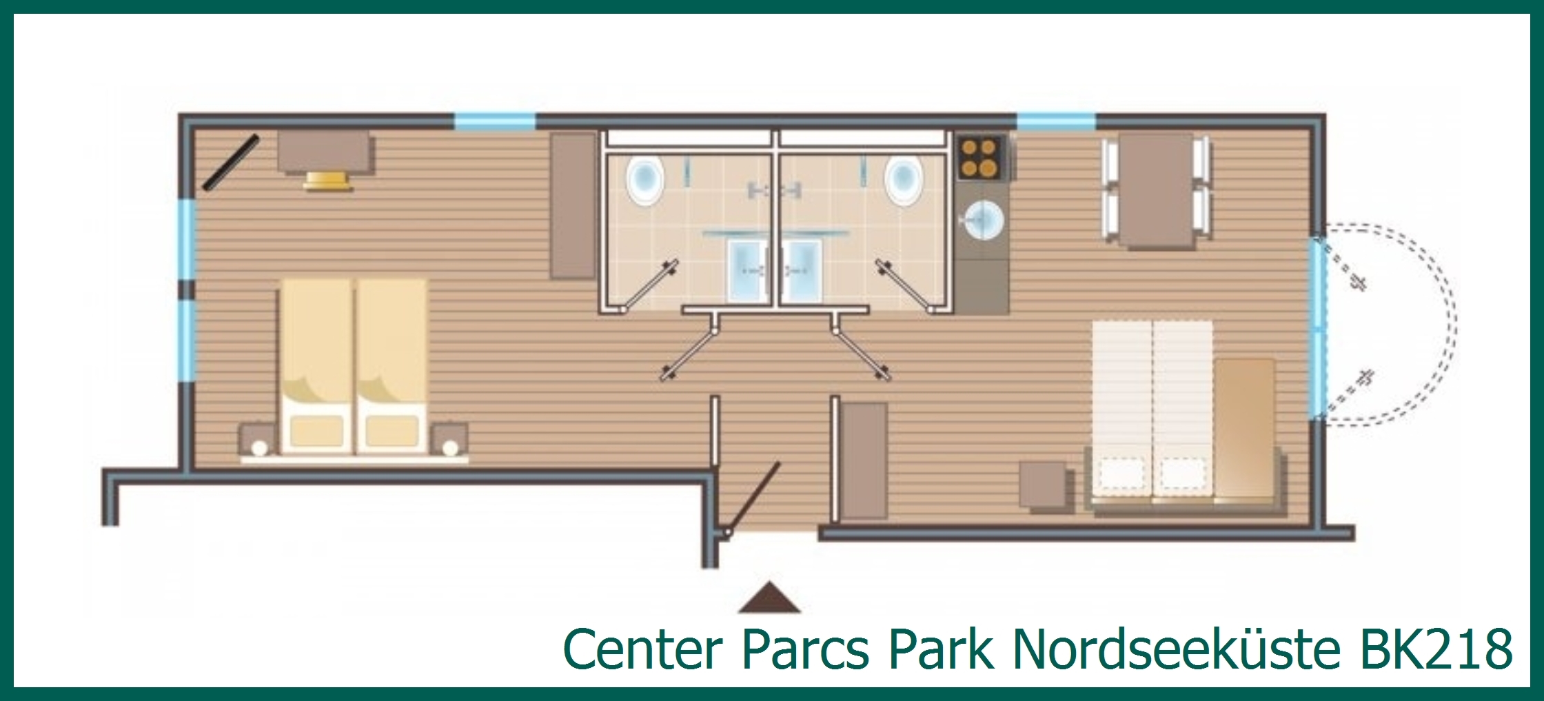 Appartement Comfort BK218 à Park Nordseeküste