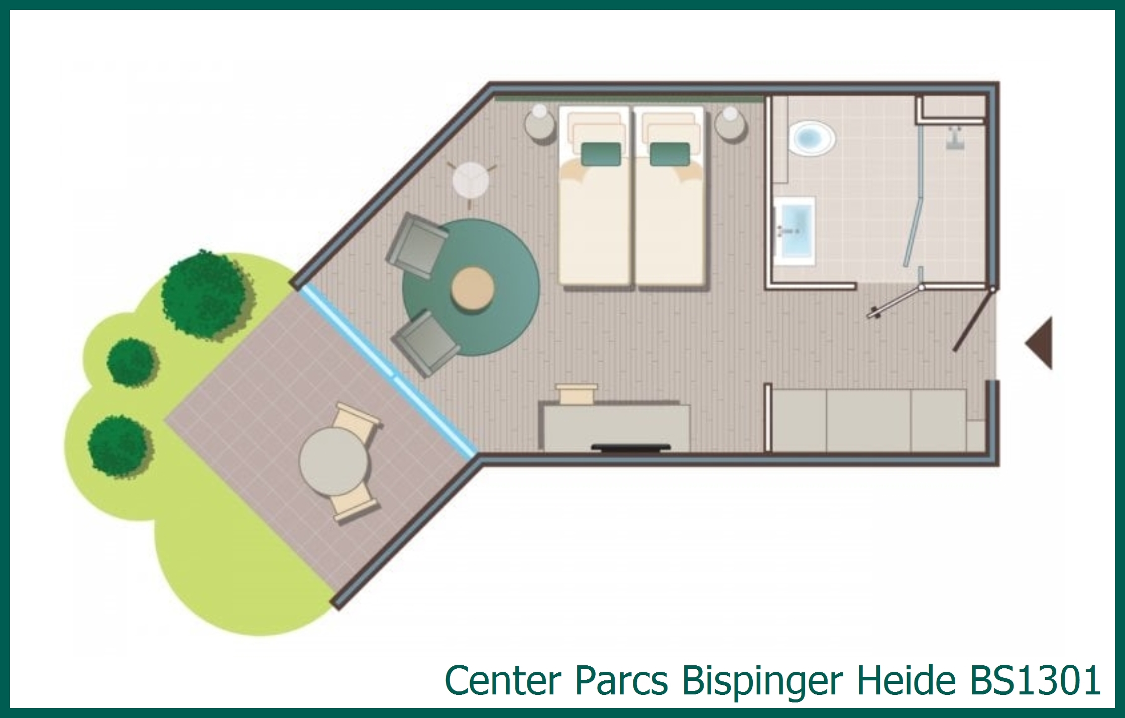 Chambre d'hôtel BS1301 à Bispinger Heide