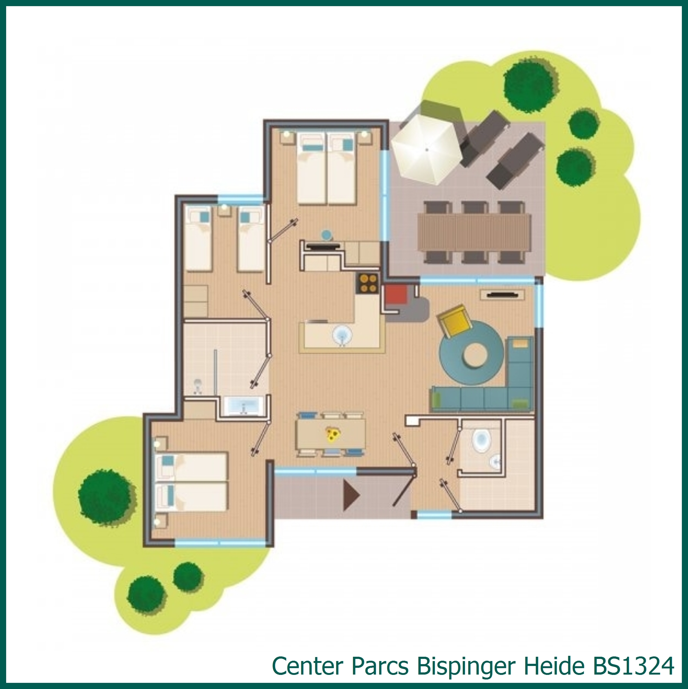 Cottage Premium BS1324 à Bispinger Heide