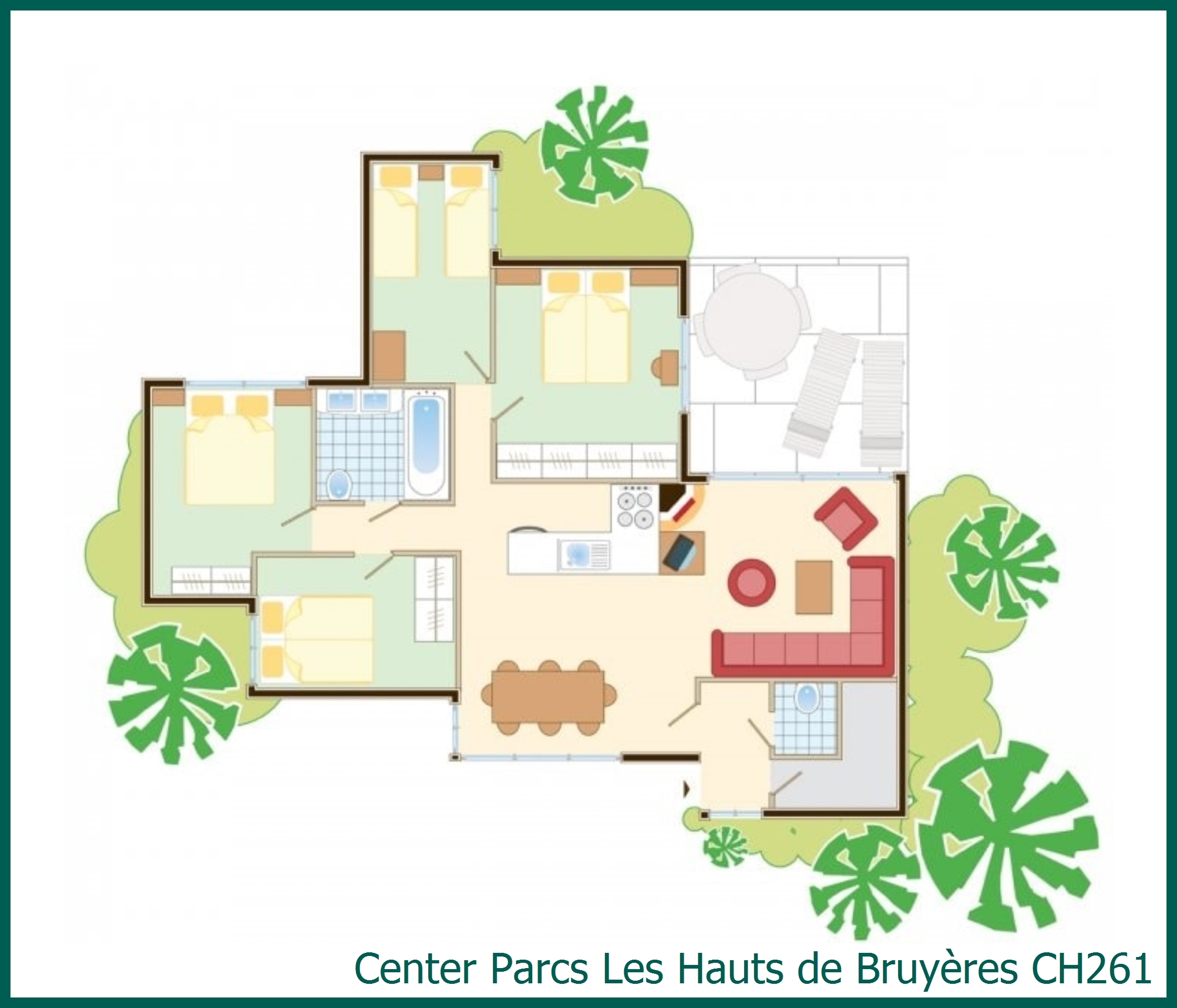 Cottage CH261 à Les Hauts de Bruyères