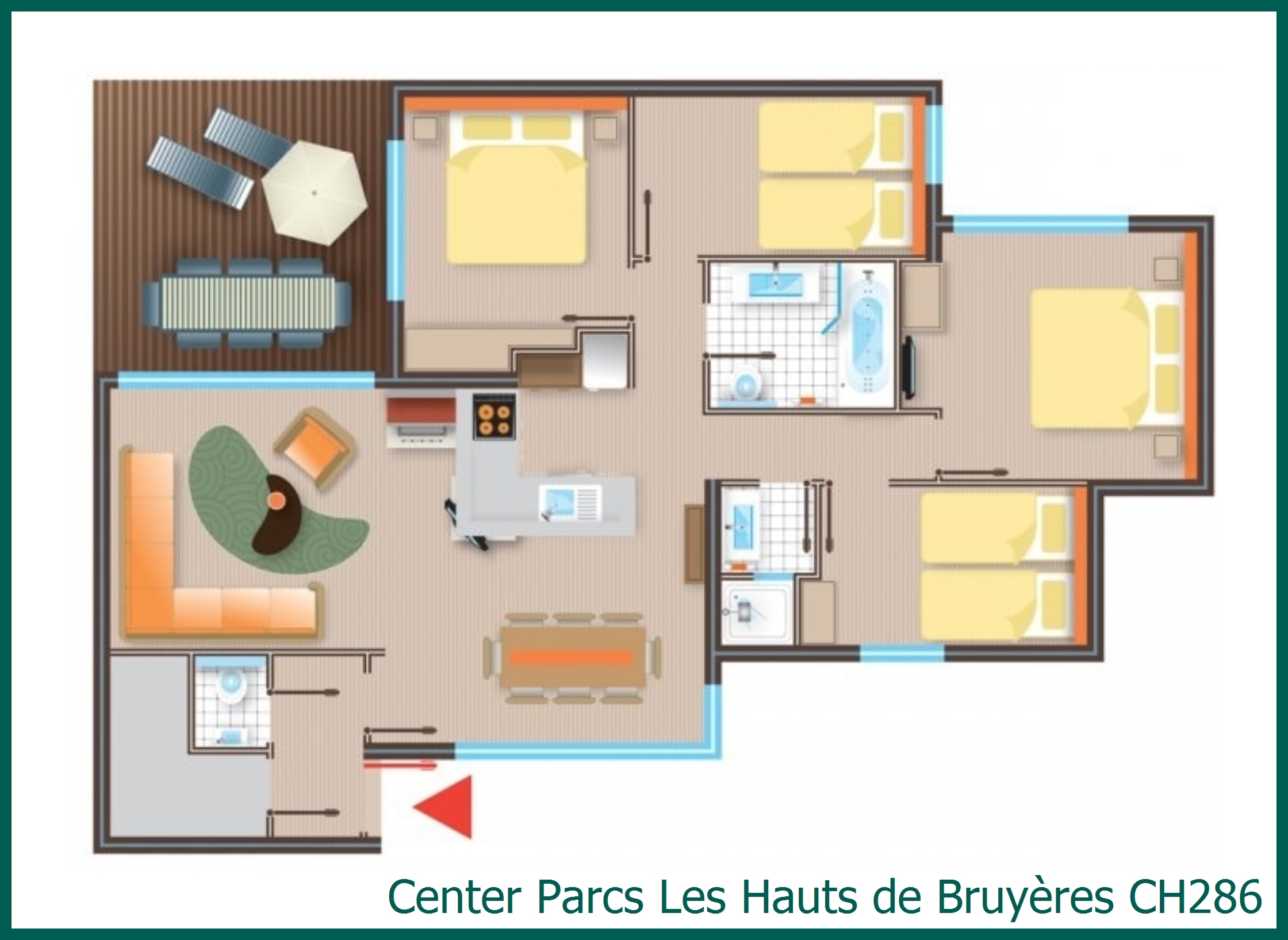 Cottage CH286 à Les Hauts de Bruyères