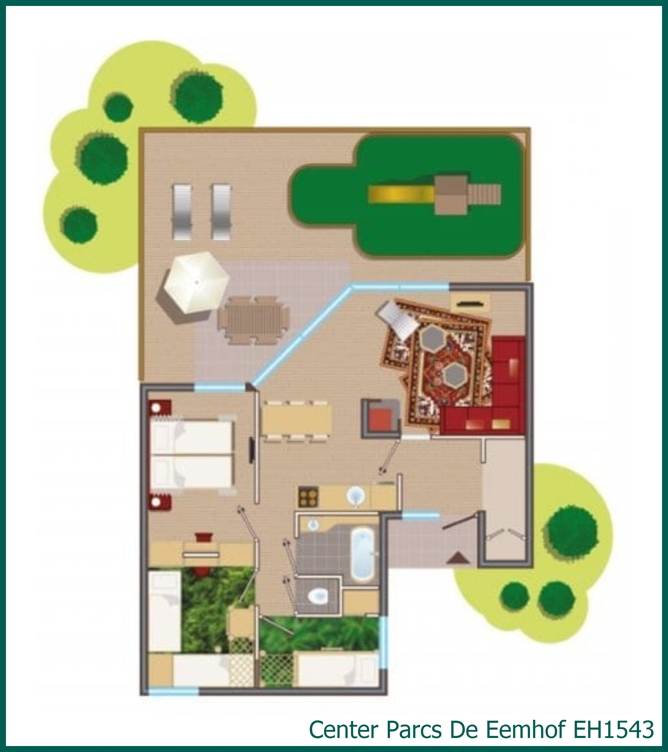 Abenteuer-Ferienhaus EH1543 in De Eemhof