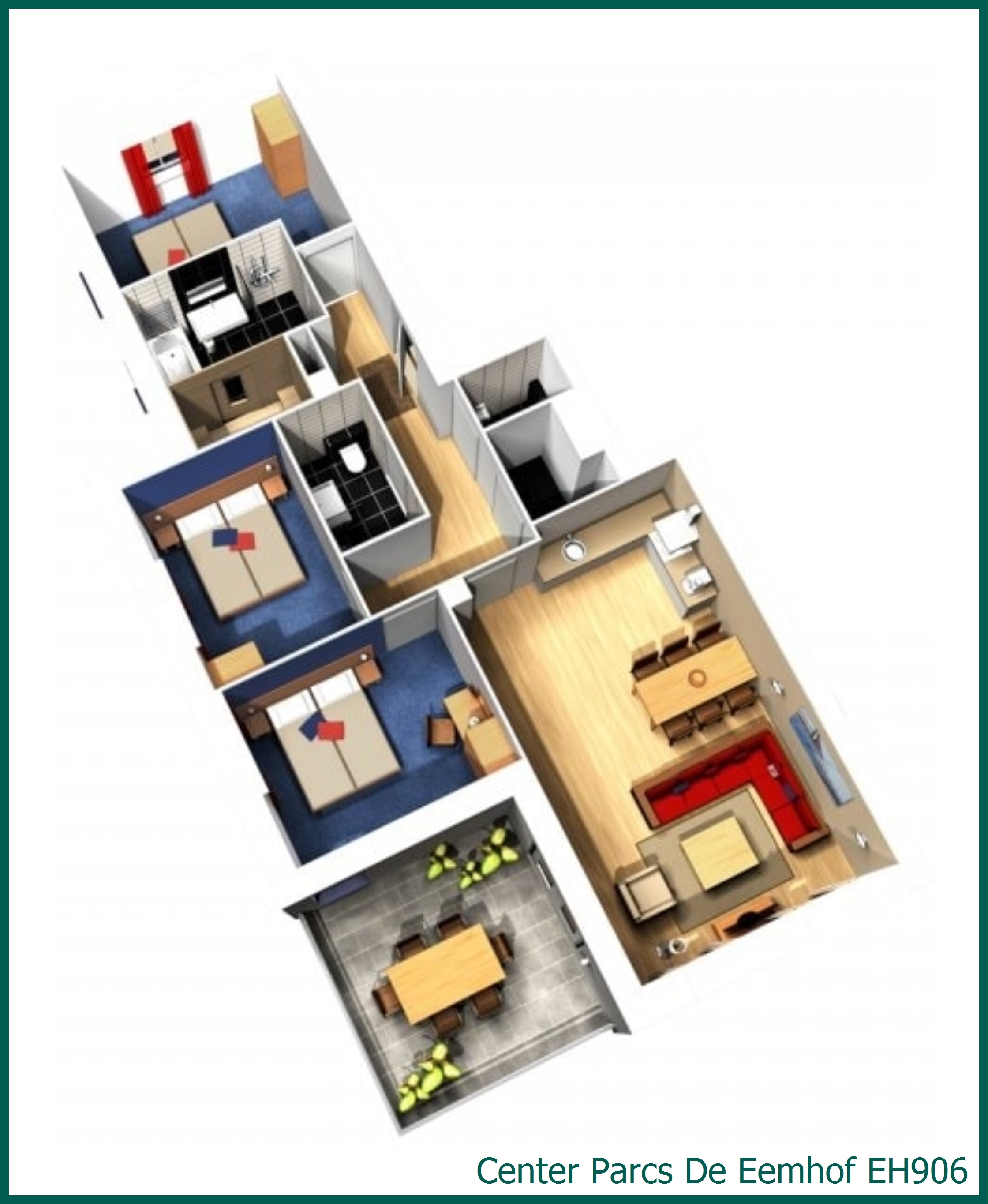 VIP-Suite am See-Apartment EH906 in De Eemhof