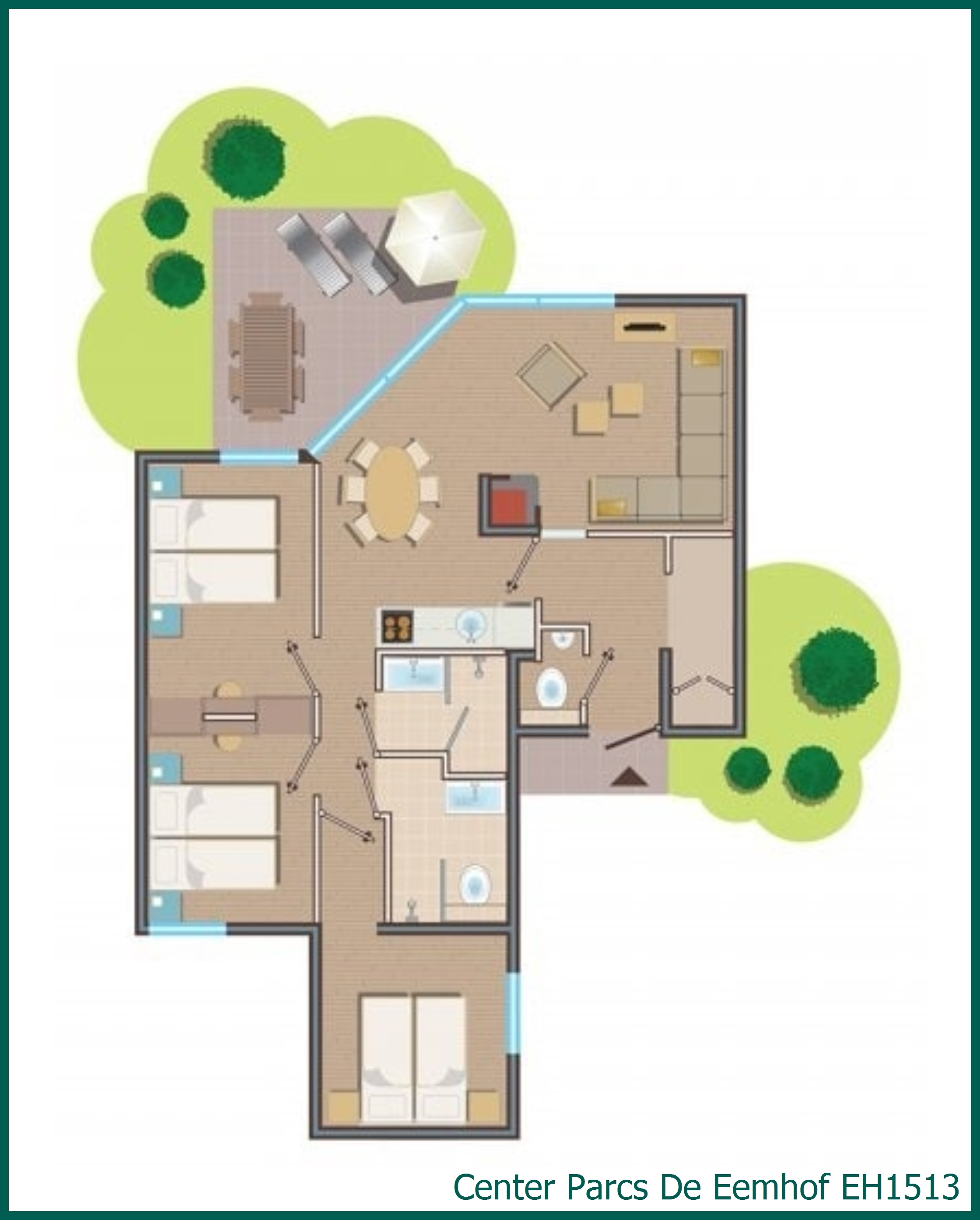 Cottage Comfort EH1513 à De Eemhof