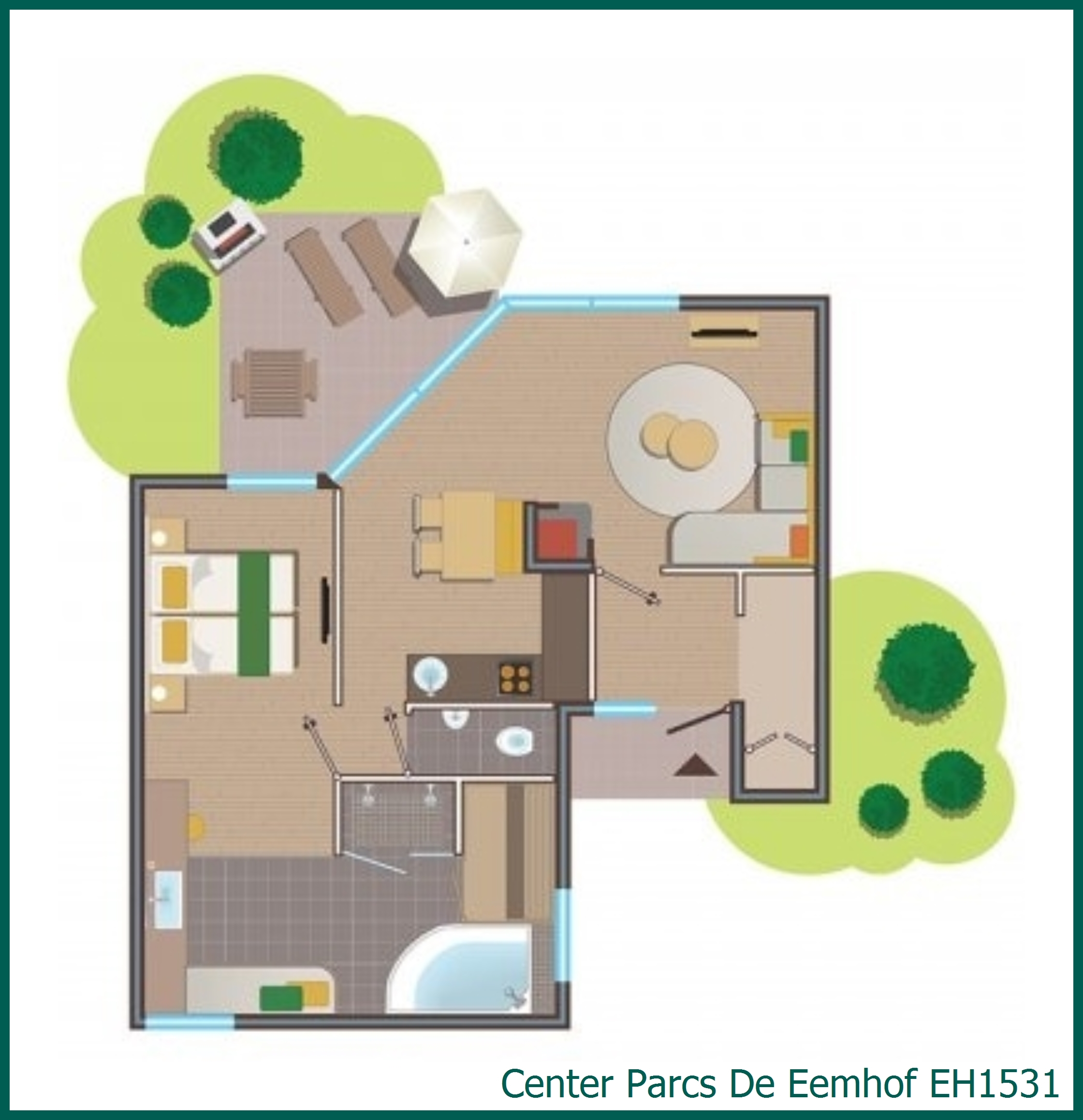 Cottage VIP EH1531 à De Eemhof