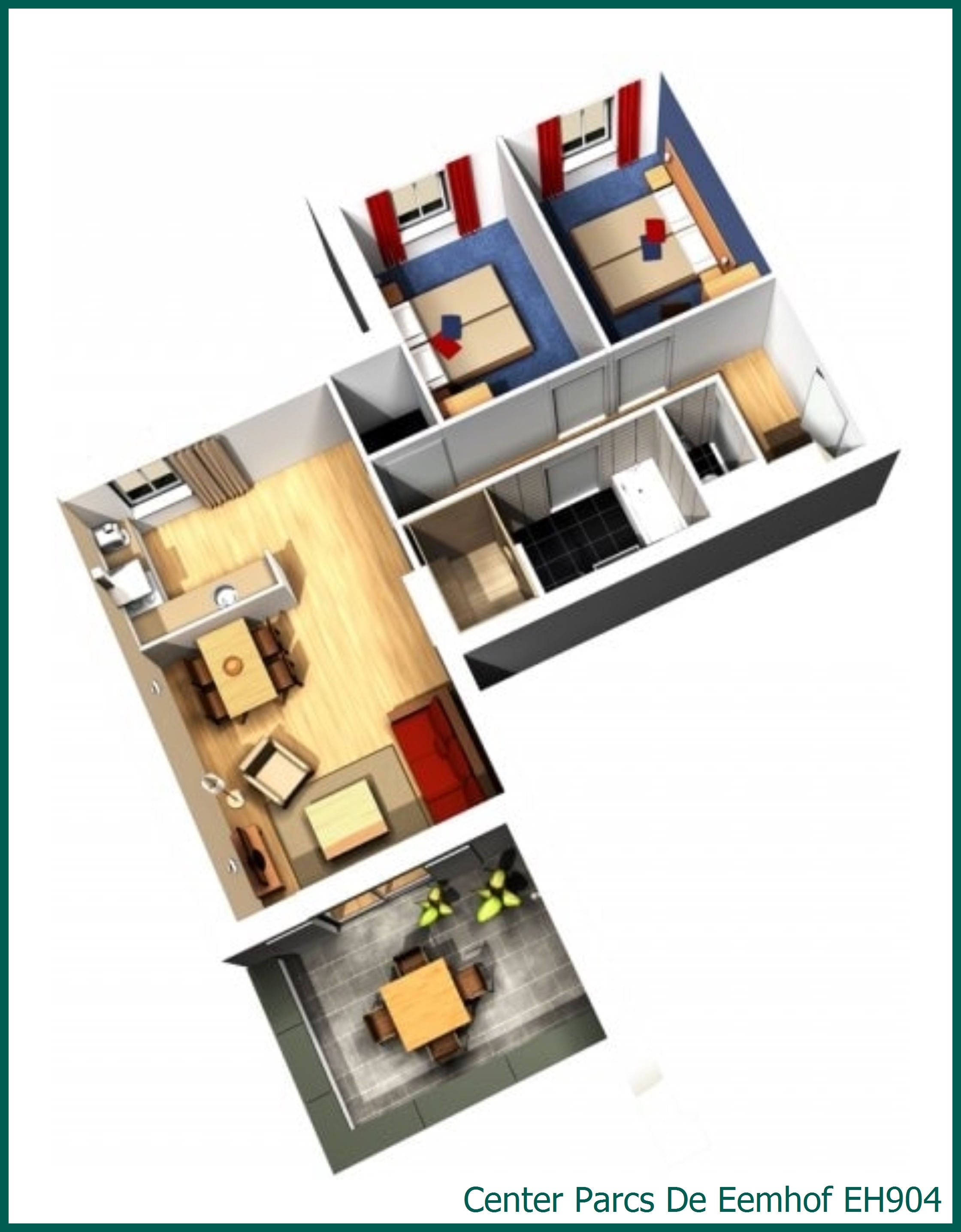 Appartement Waterfrontsuite VIP EH904 à De Eemhof