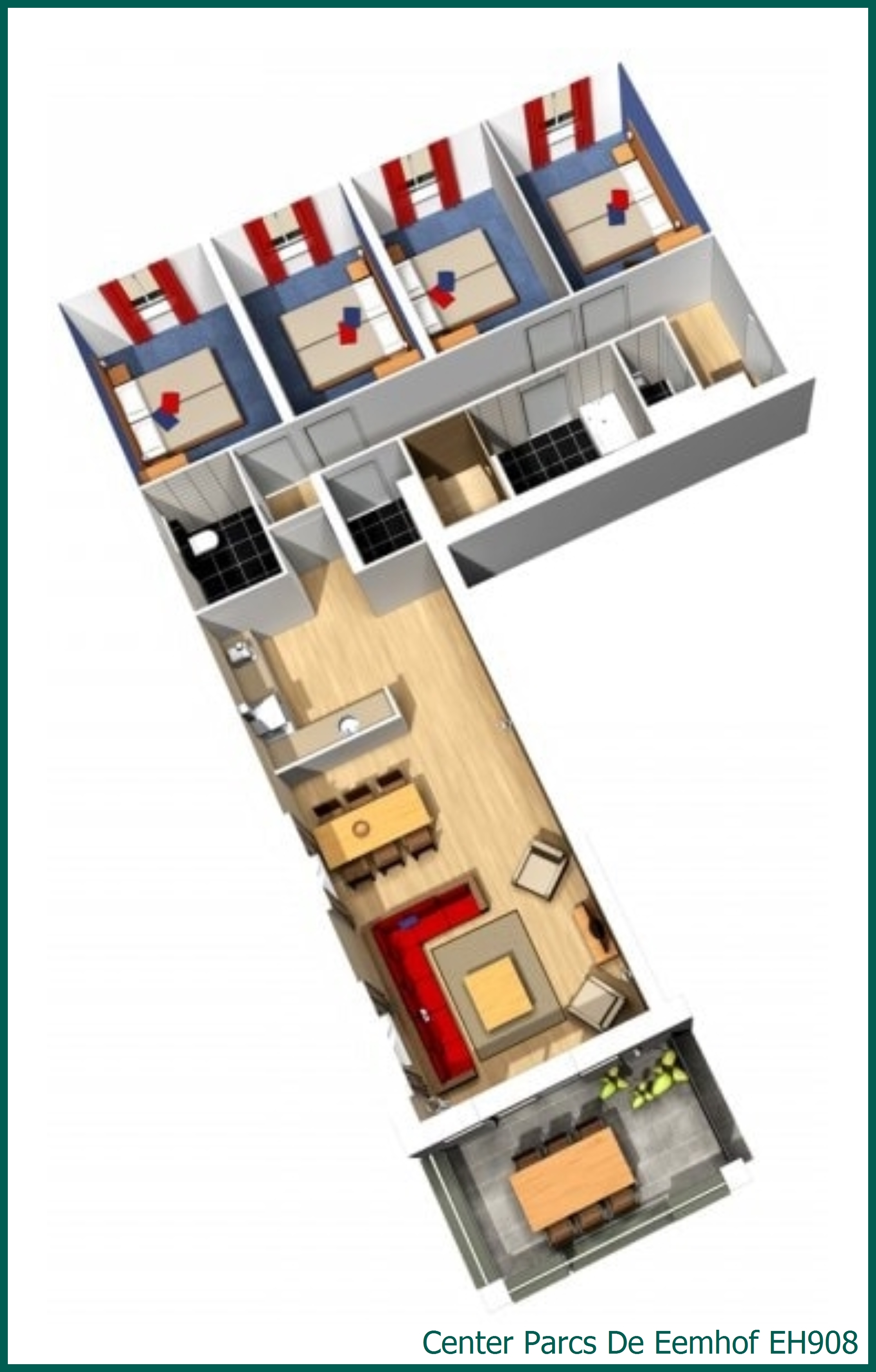 Appartement Waterfrontsuite VIP EH908 à De Eemhof