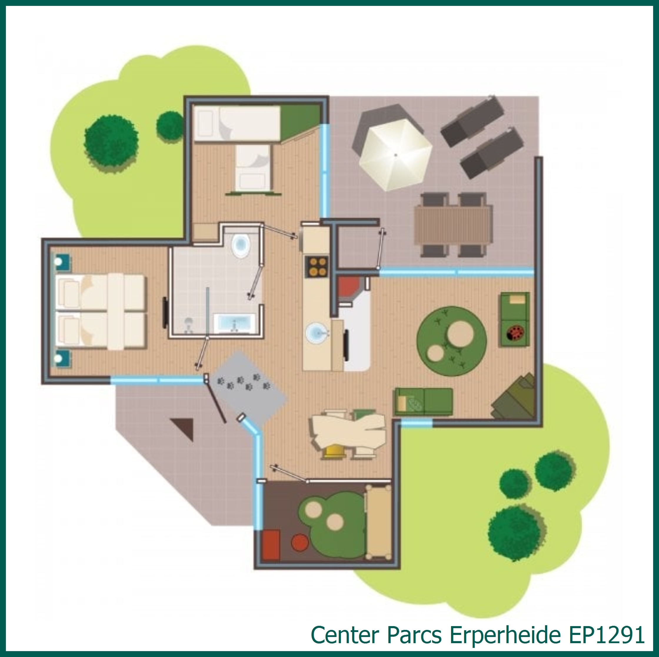 Cottage Animaux de la forêt EP1291 à Erperheide