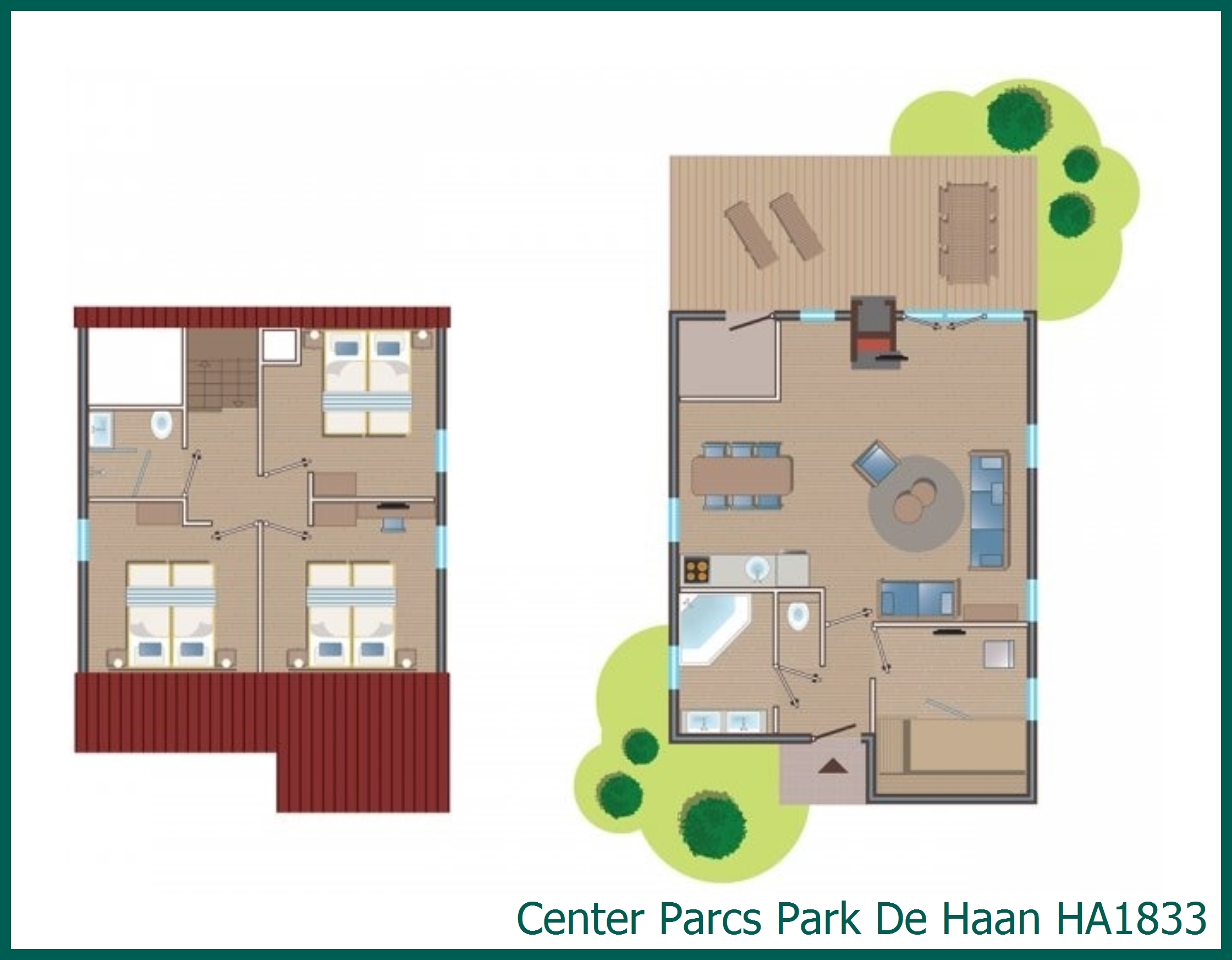 VIP-Ferienhaus HA1833 in Park De Haan