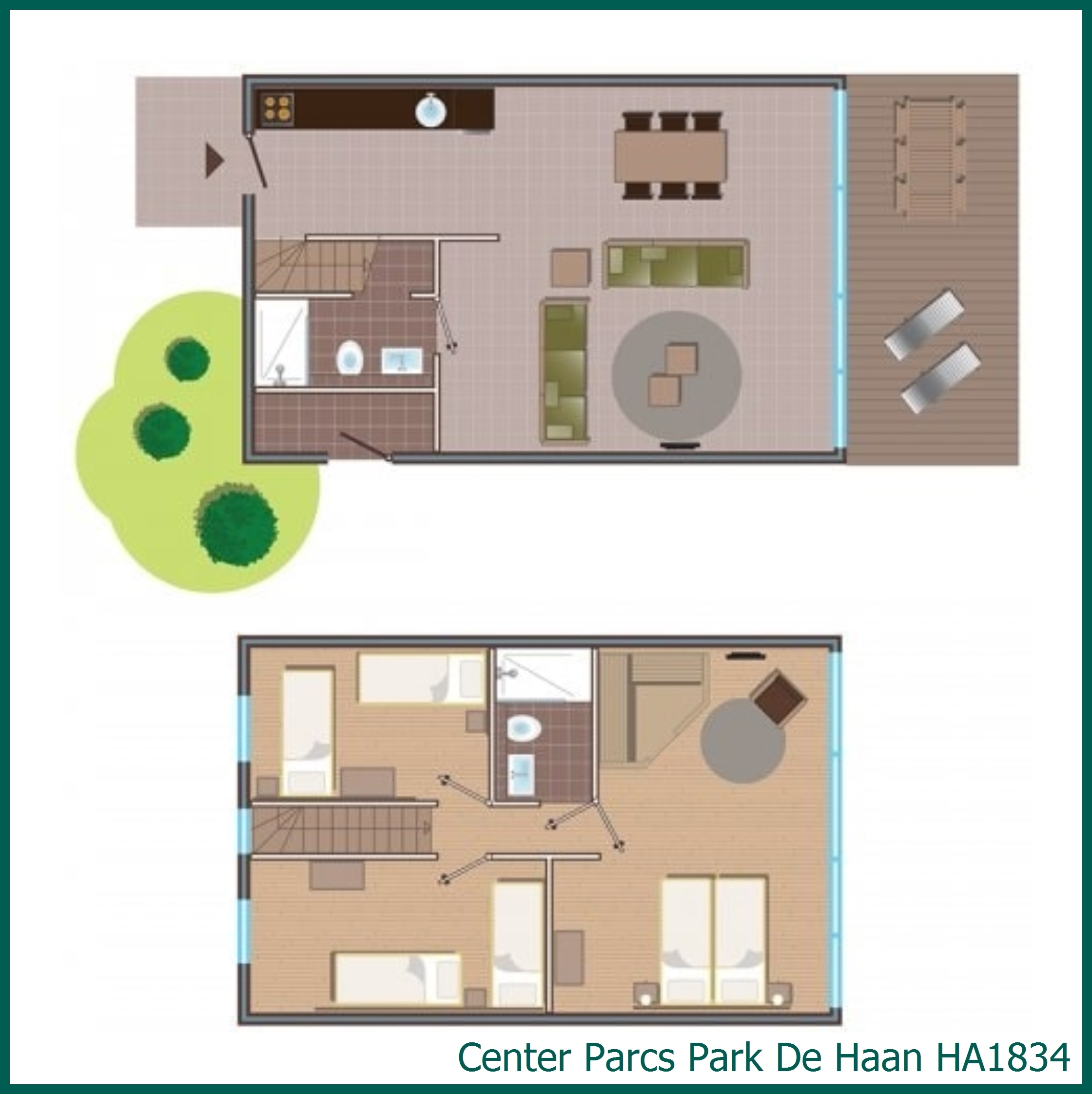 Cottage Bord de Lac VIP HA1834 à Park De Haan