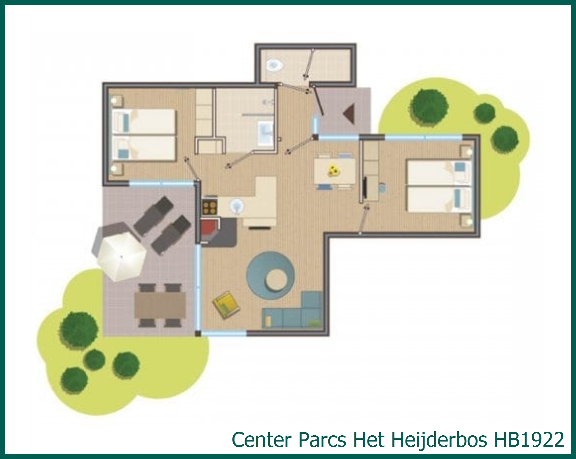 Cottage Premium HB1922 à Het Heijderbos