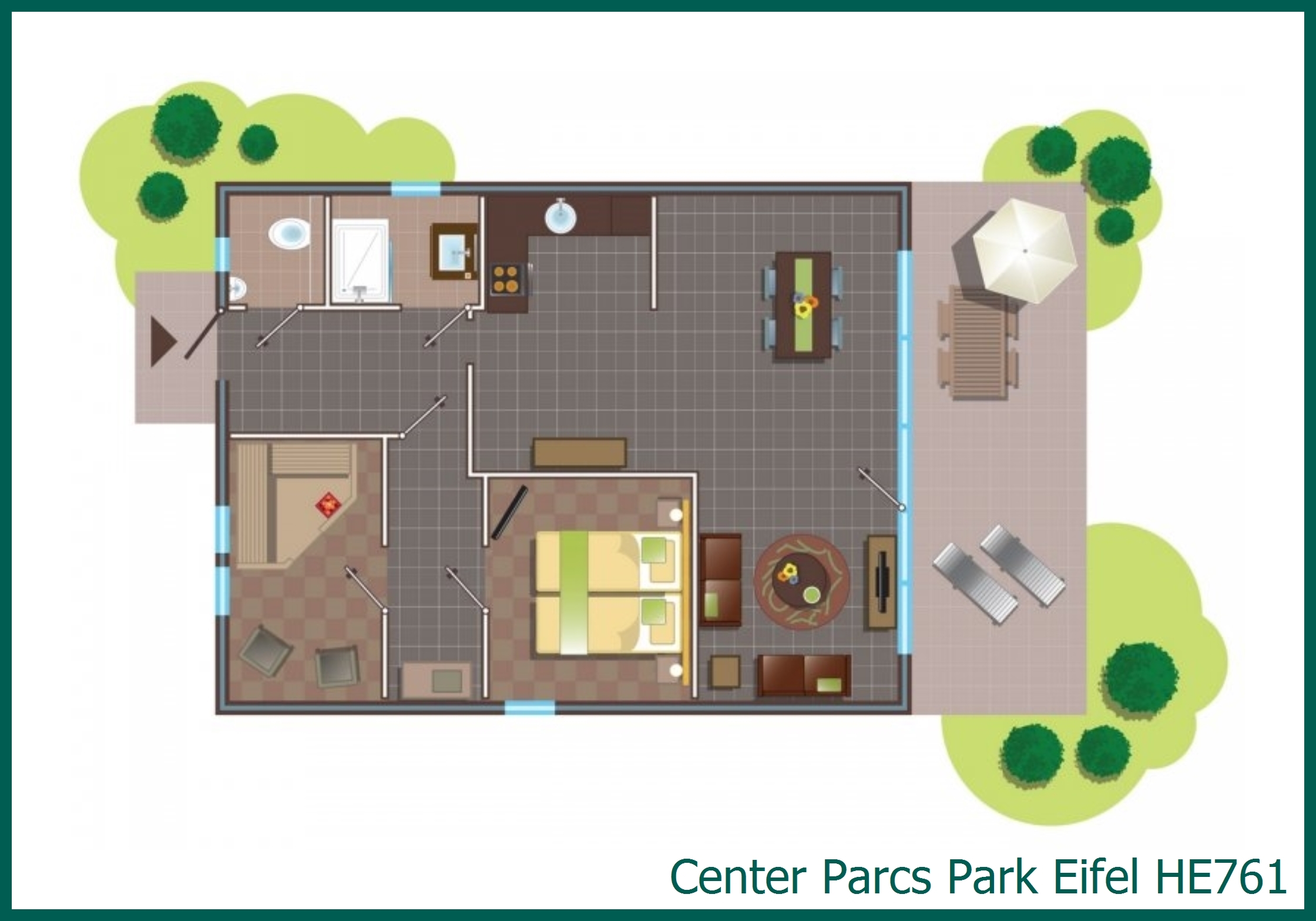 Cottage HE761 à Park Eifel