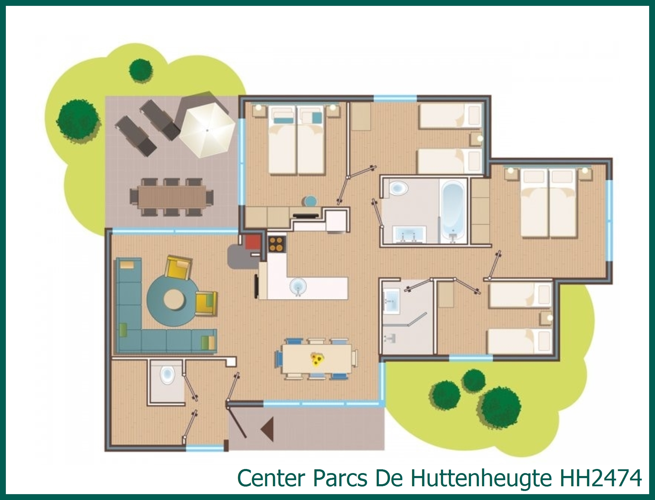 Cottage Premium HH2474 à De Huttenheugte