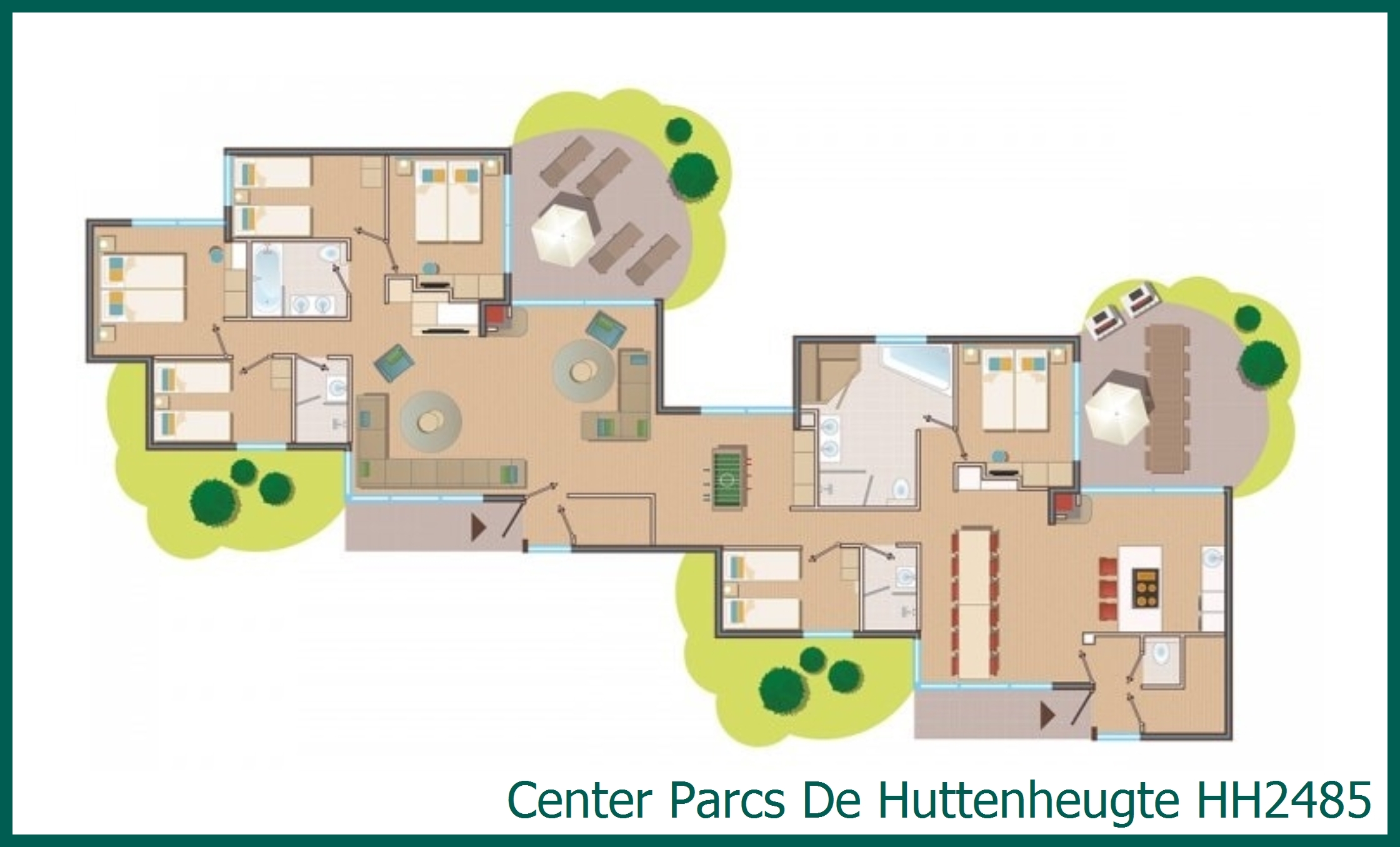 Cottage VIP HH2485 à De Huttenheugte