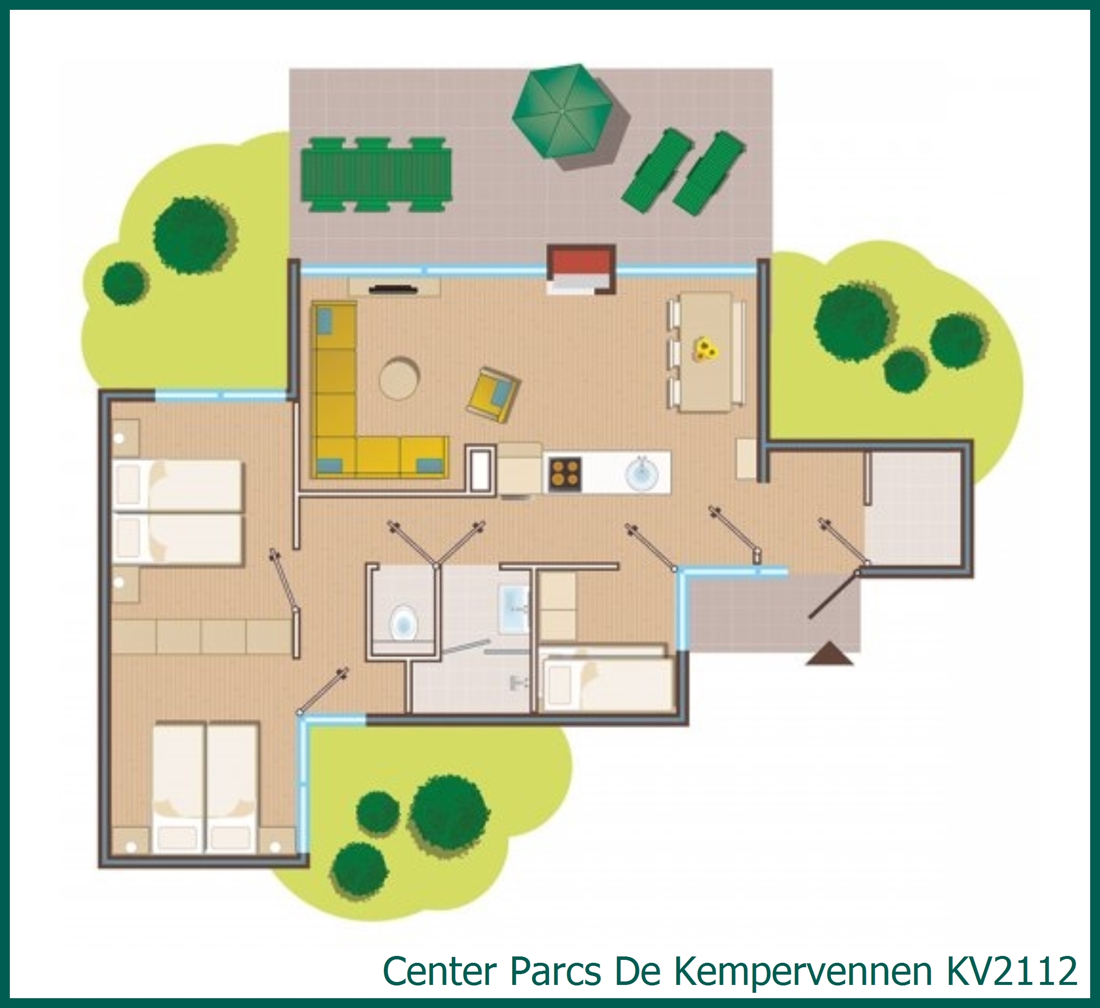 Cottage Comfort KV2112 à De Kempervennen