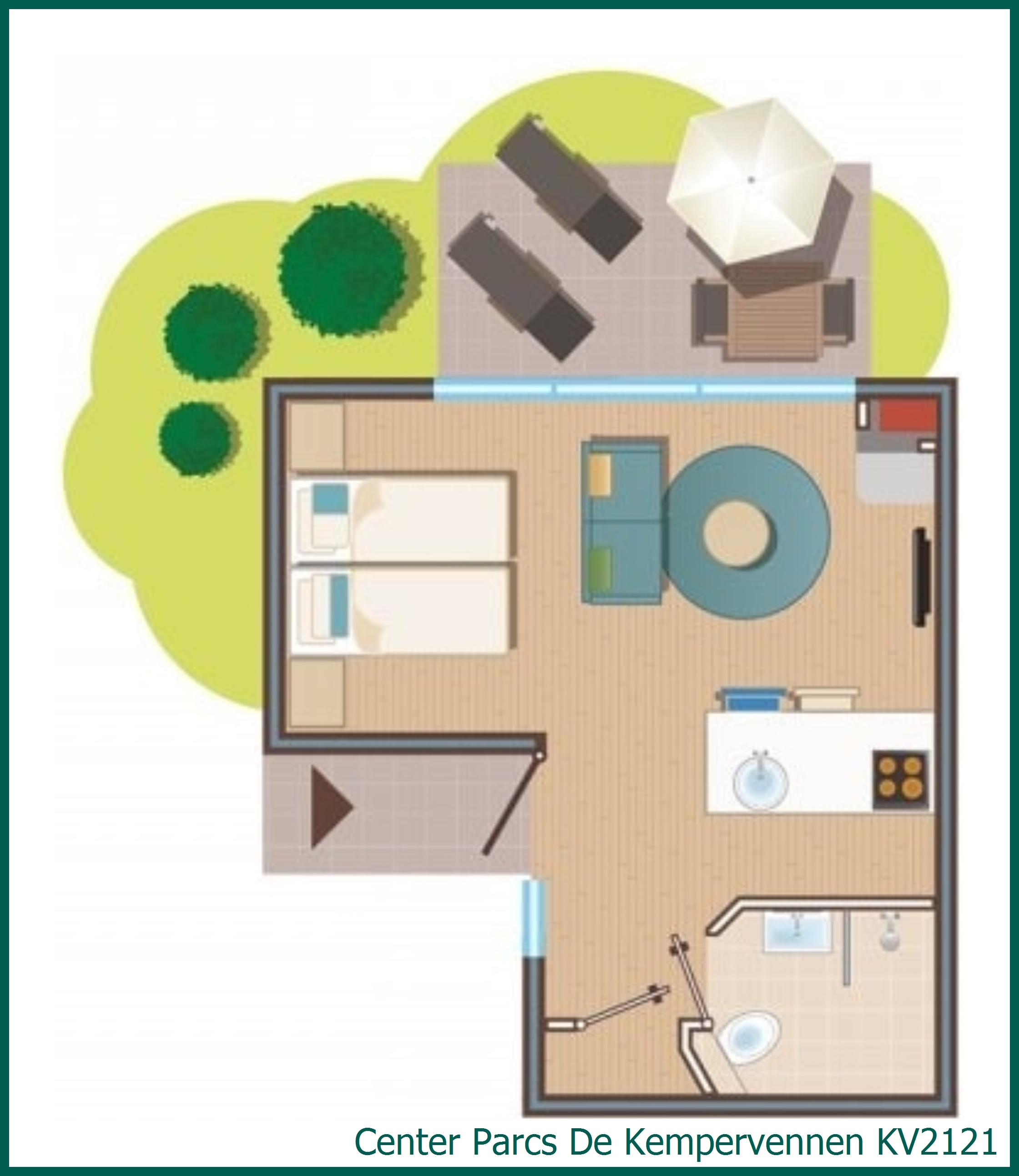 Cottage Premium KV2121 à De Kempervennen