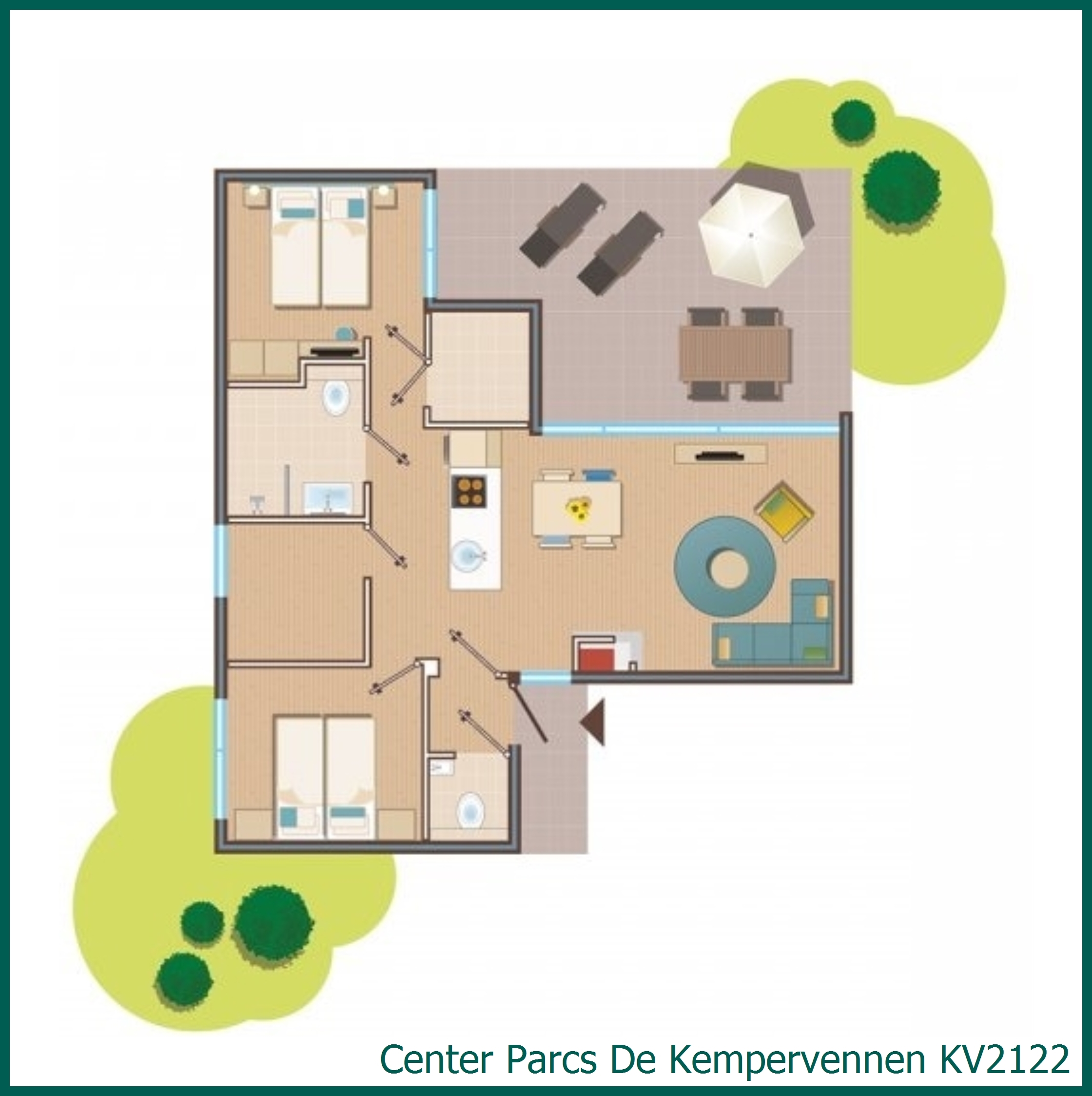 Cottage Premium KV2122 à De Kempervennen