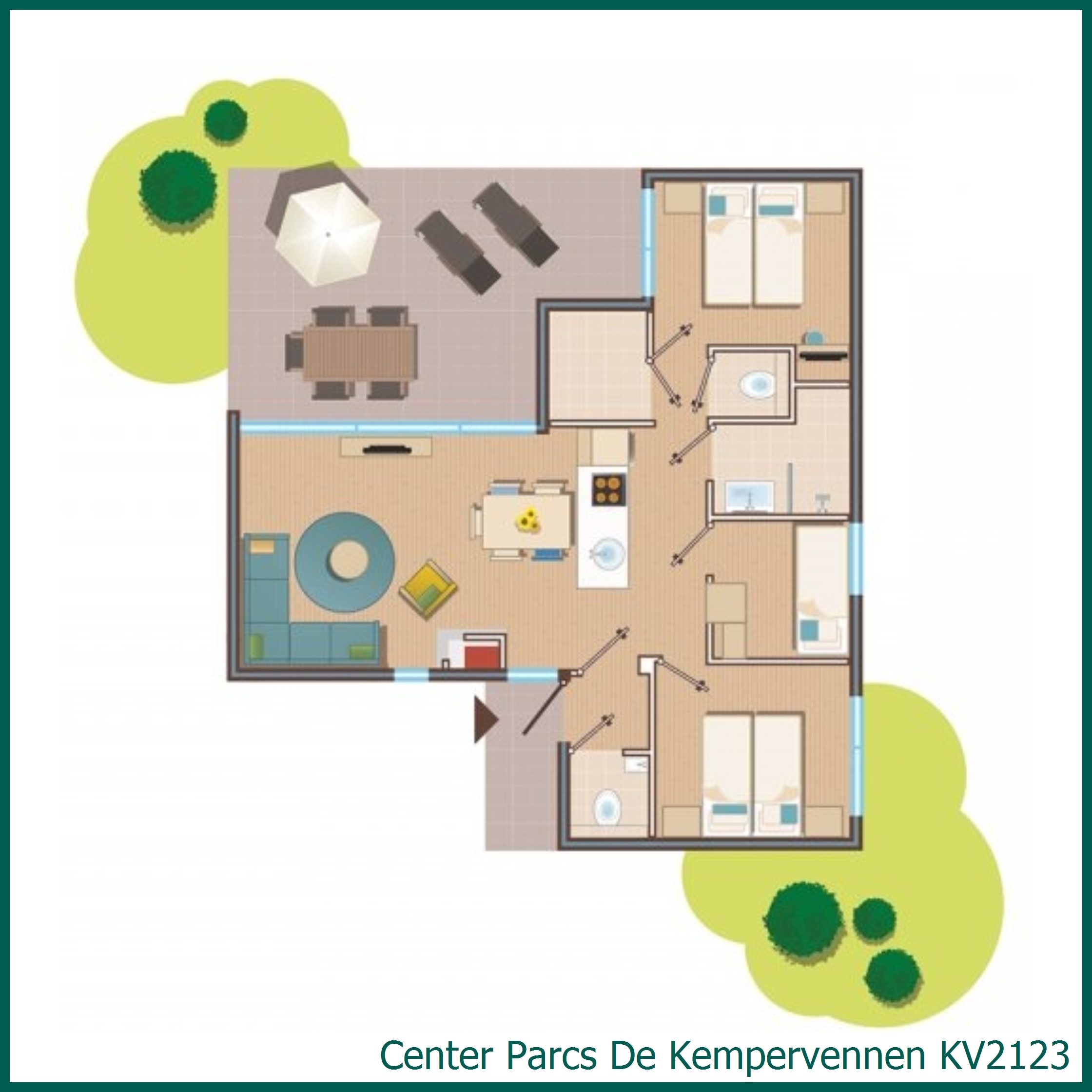Cottage Premium KV2123 à De Kempervennen