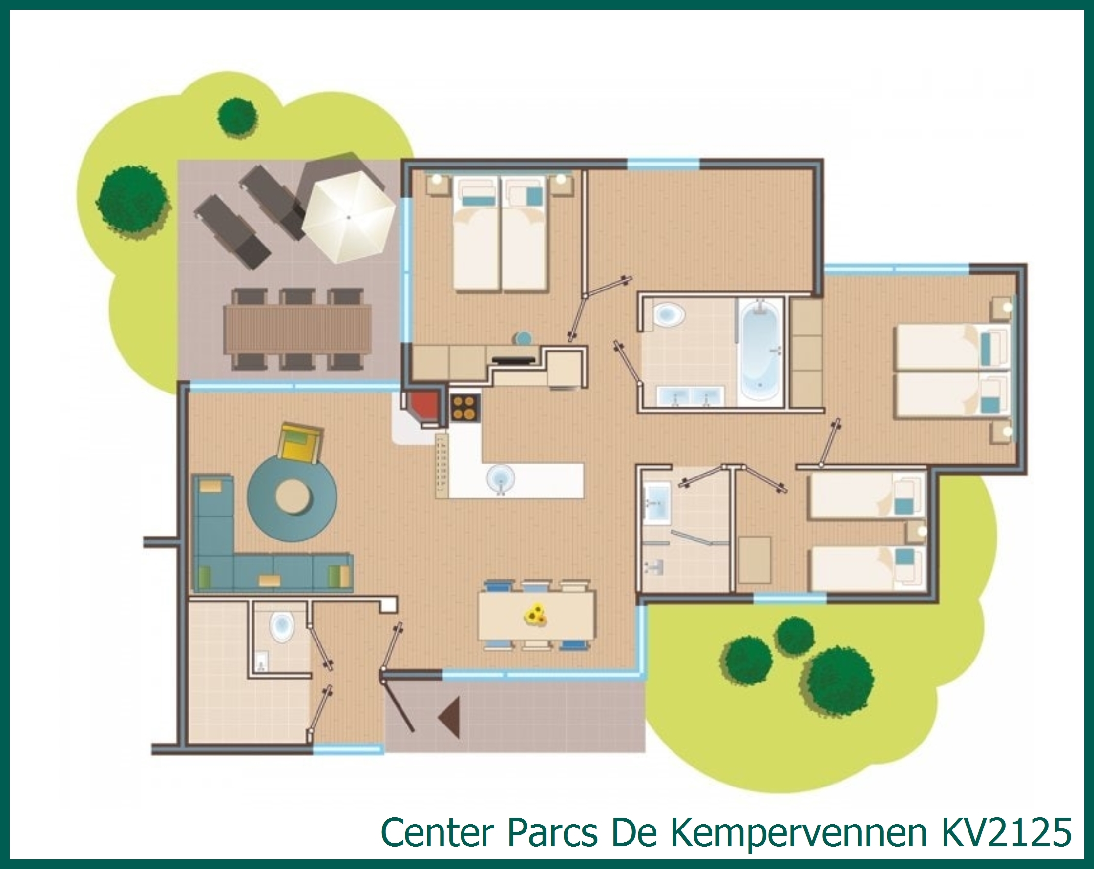 Cottage Premium KV2125 à De Kempervennen