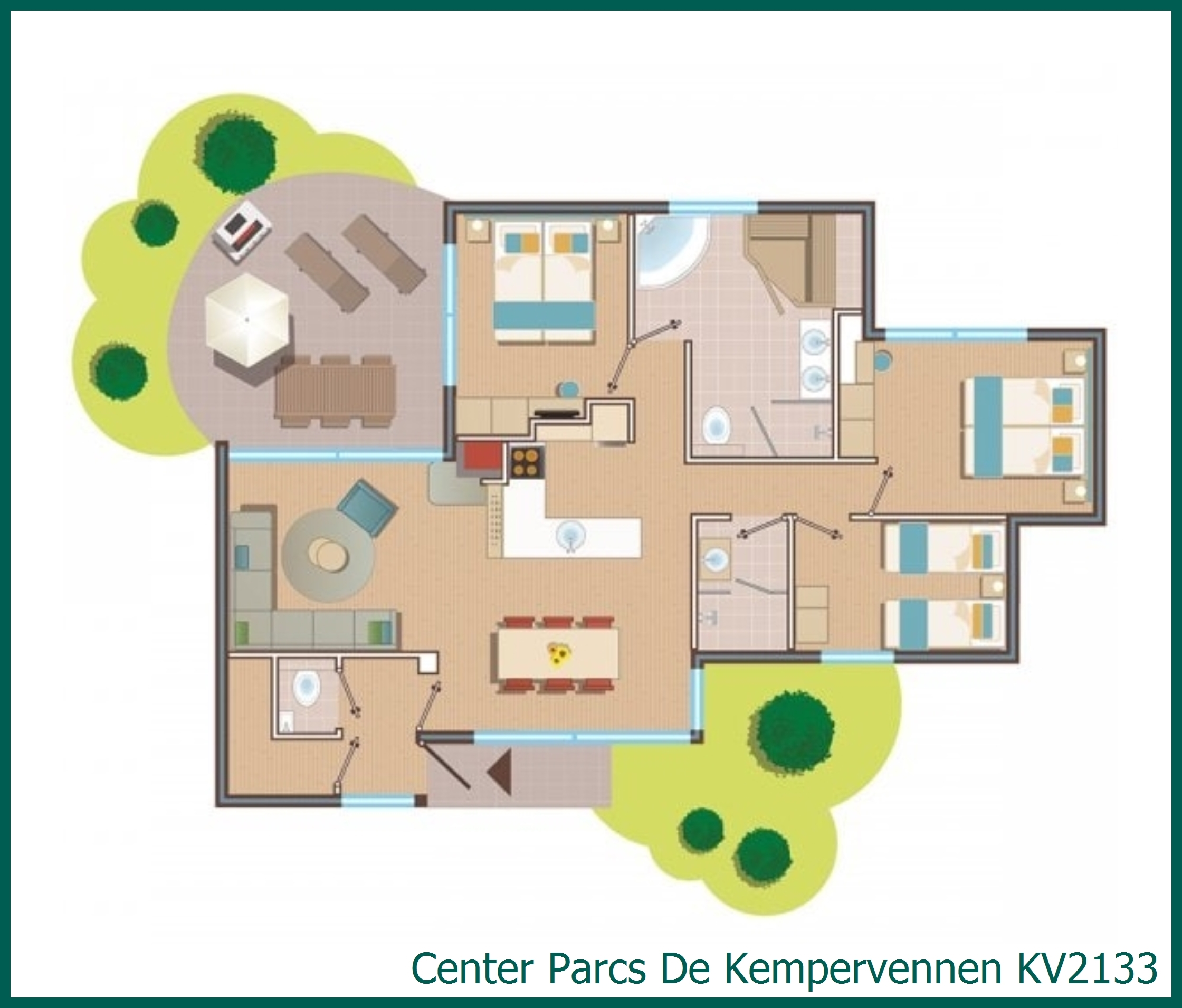 Cottage VIP KV2133 à De Kempervennen