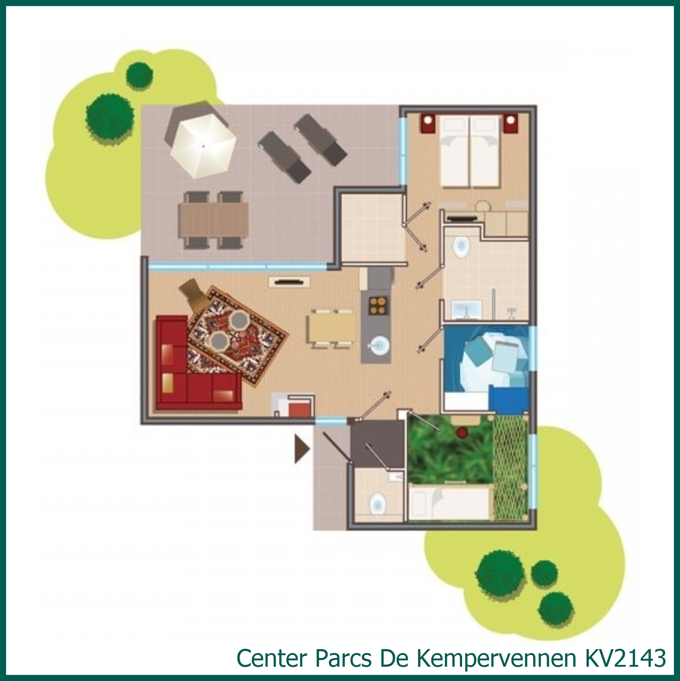 Cottage Aventure KV2143 à De Kempervennen