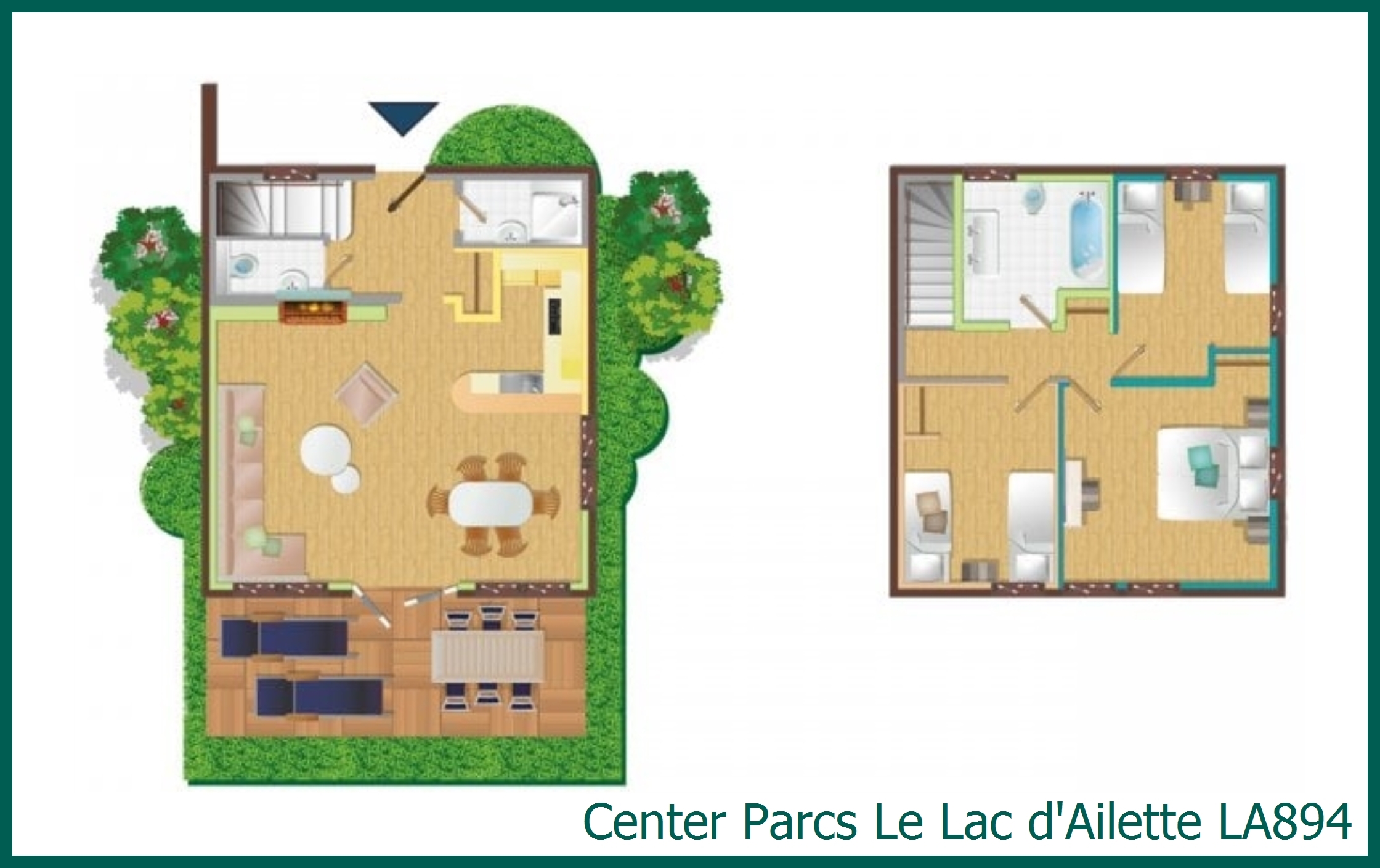 Premium-Ferienhaus LA894 in Le Lac d'Ailette