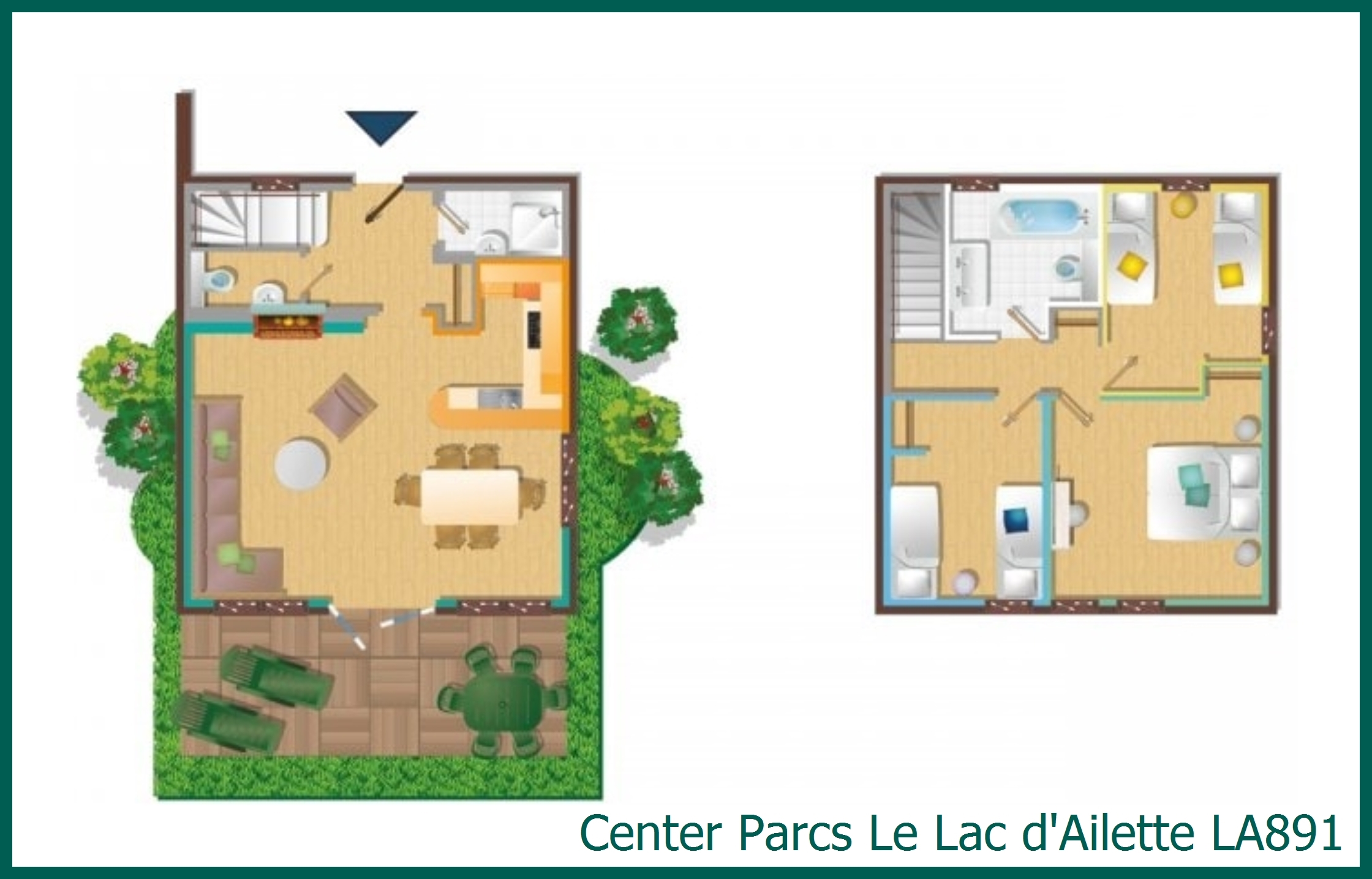 Cottage Comfort LA891 à Le Lac d'Ailette