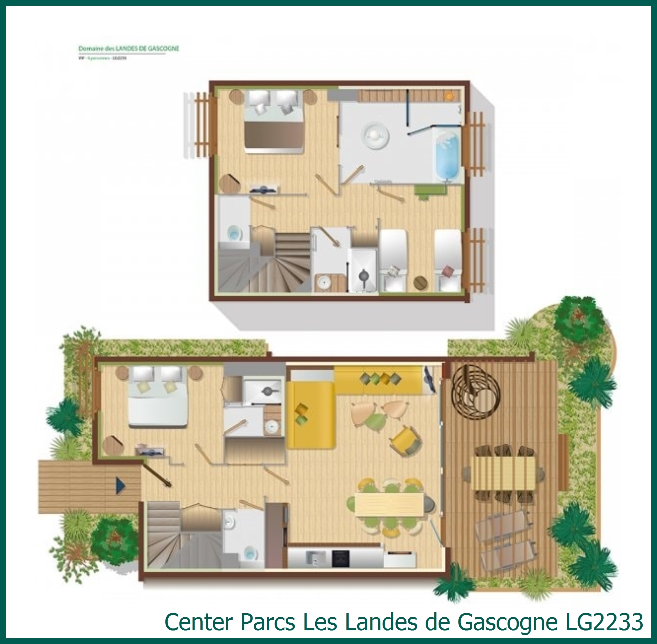 VIP-Ferienhaus LG2233 in Les Landes de Gascogne