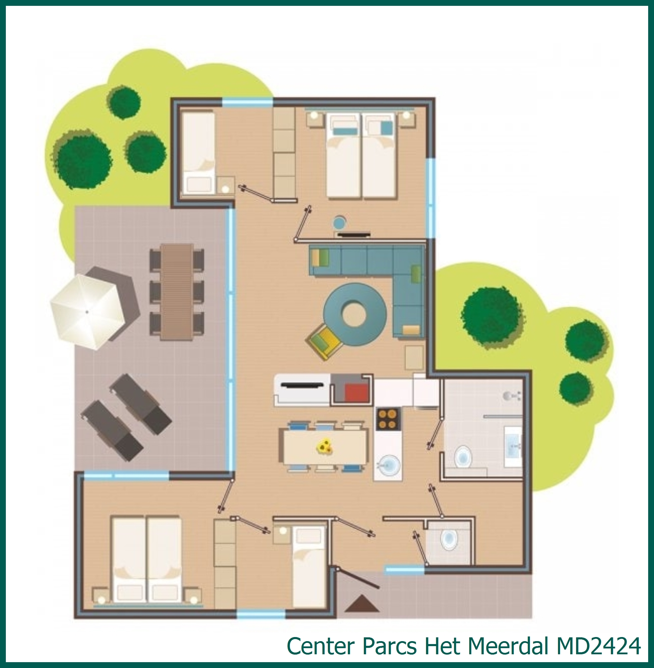Cottage Premium MD2424 à Het Meerdal