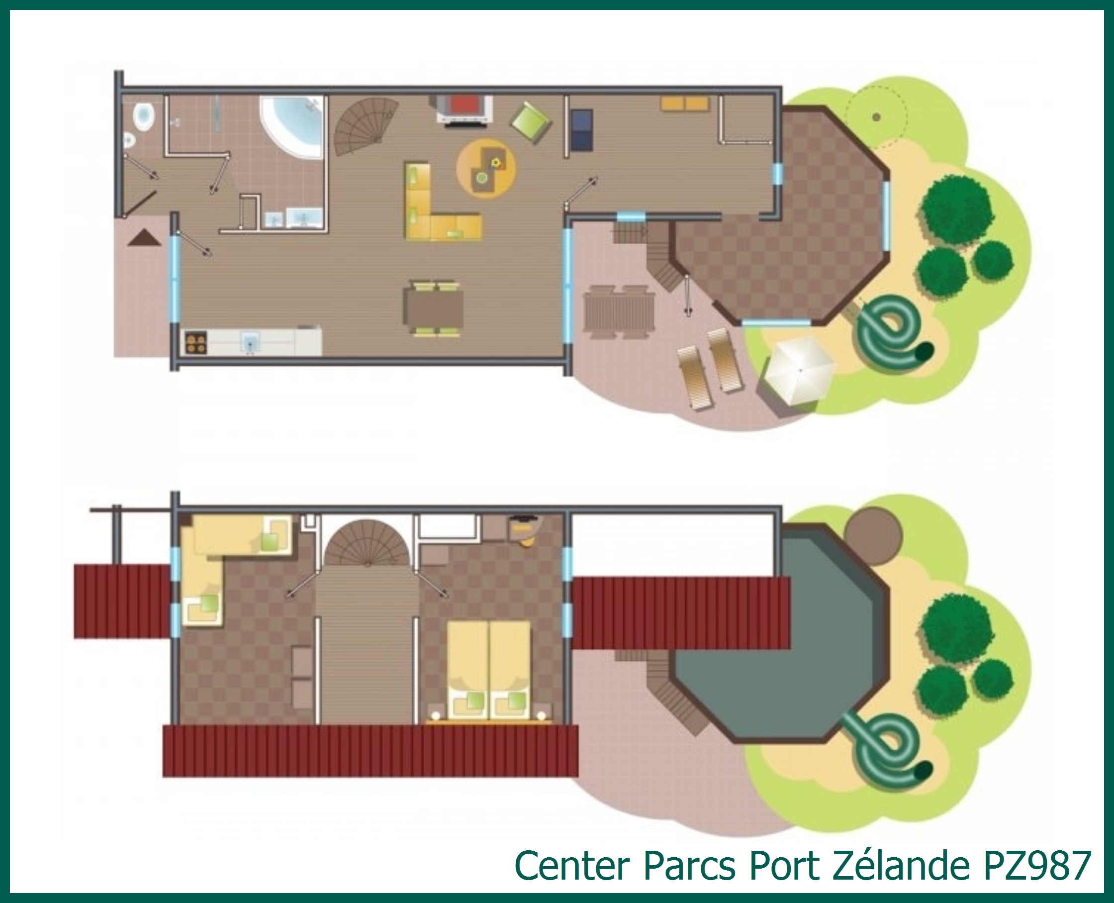 Premium-Kinderferienhaus PZ987 in Port Zélande