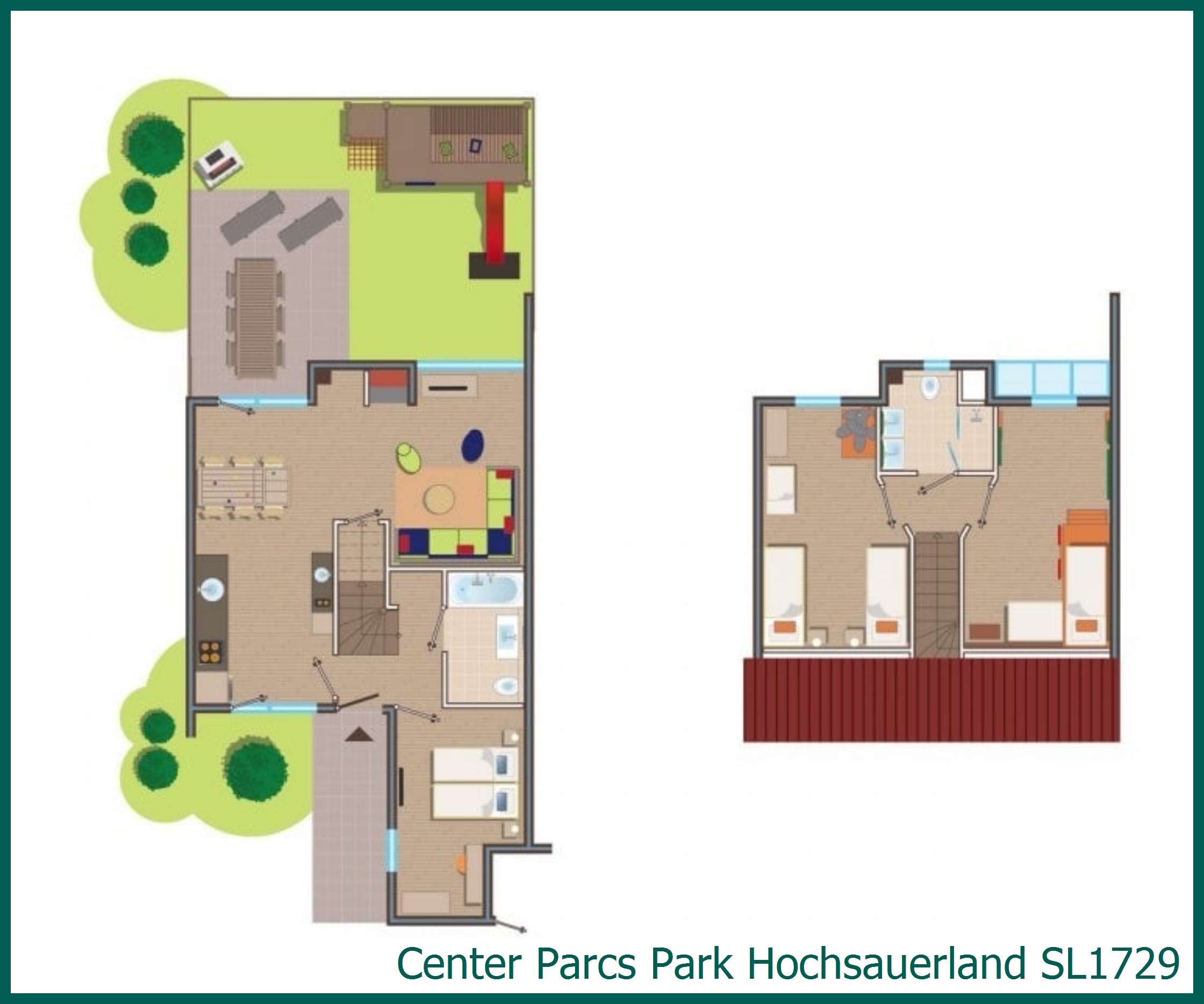 Premium-Kinderferienhaus SL1729 in Park Hochsauerland