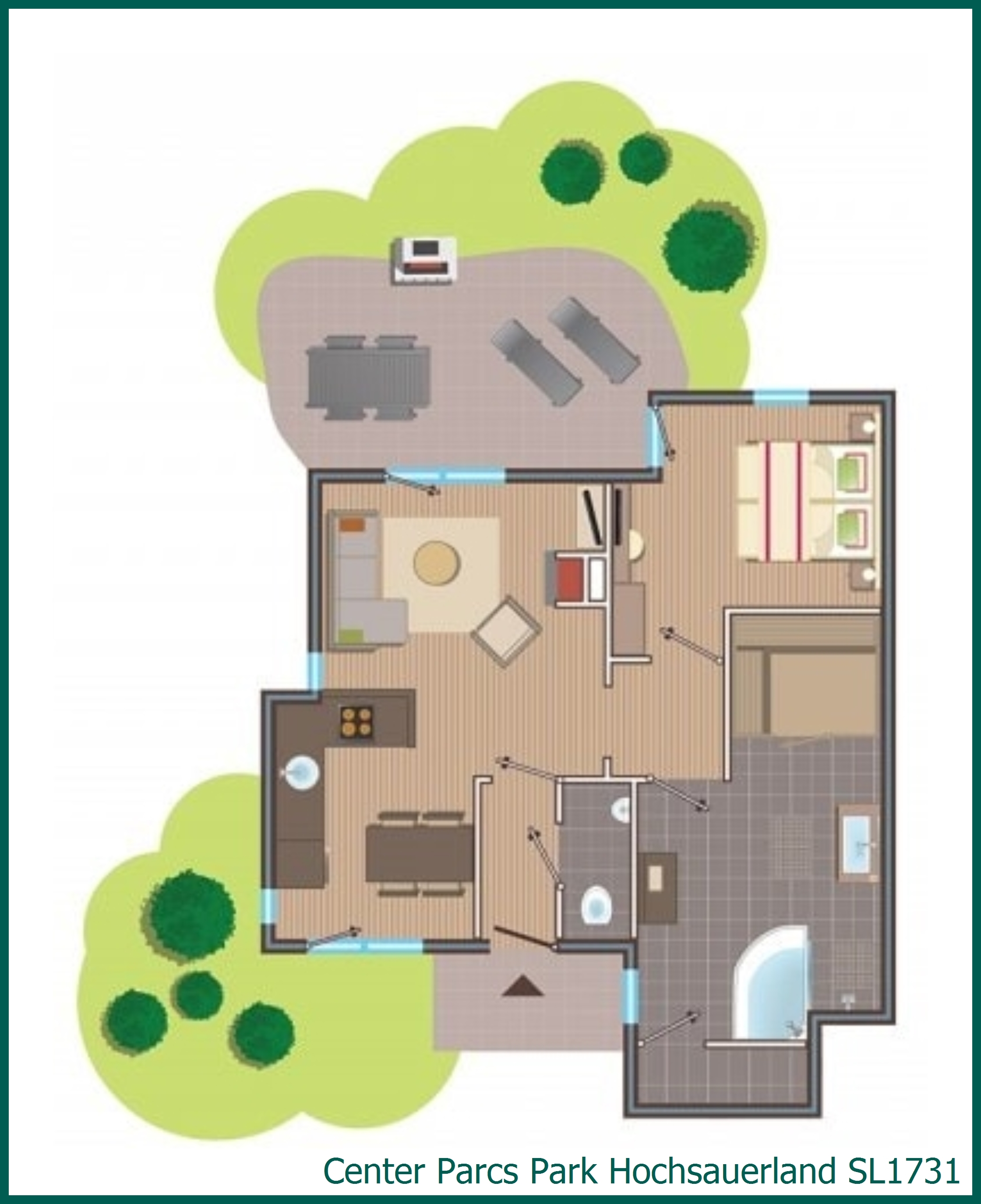 VIP-Ferienhaus SL1731 in Park Hochsauerland