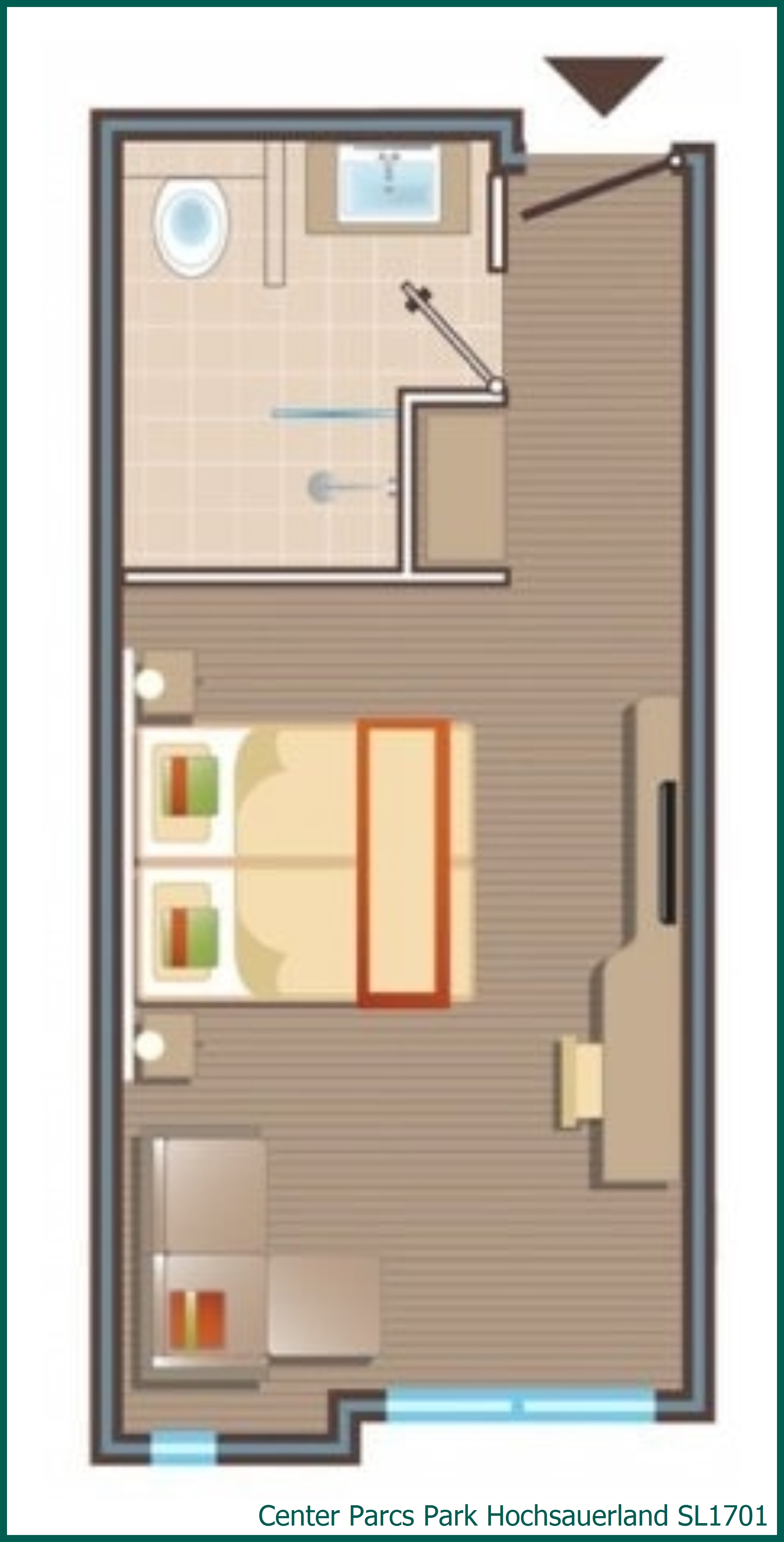 Chambre d'hôtel Hôtel SL1701 à Park Hochsauerland