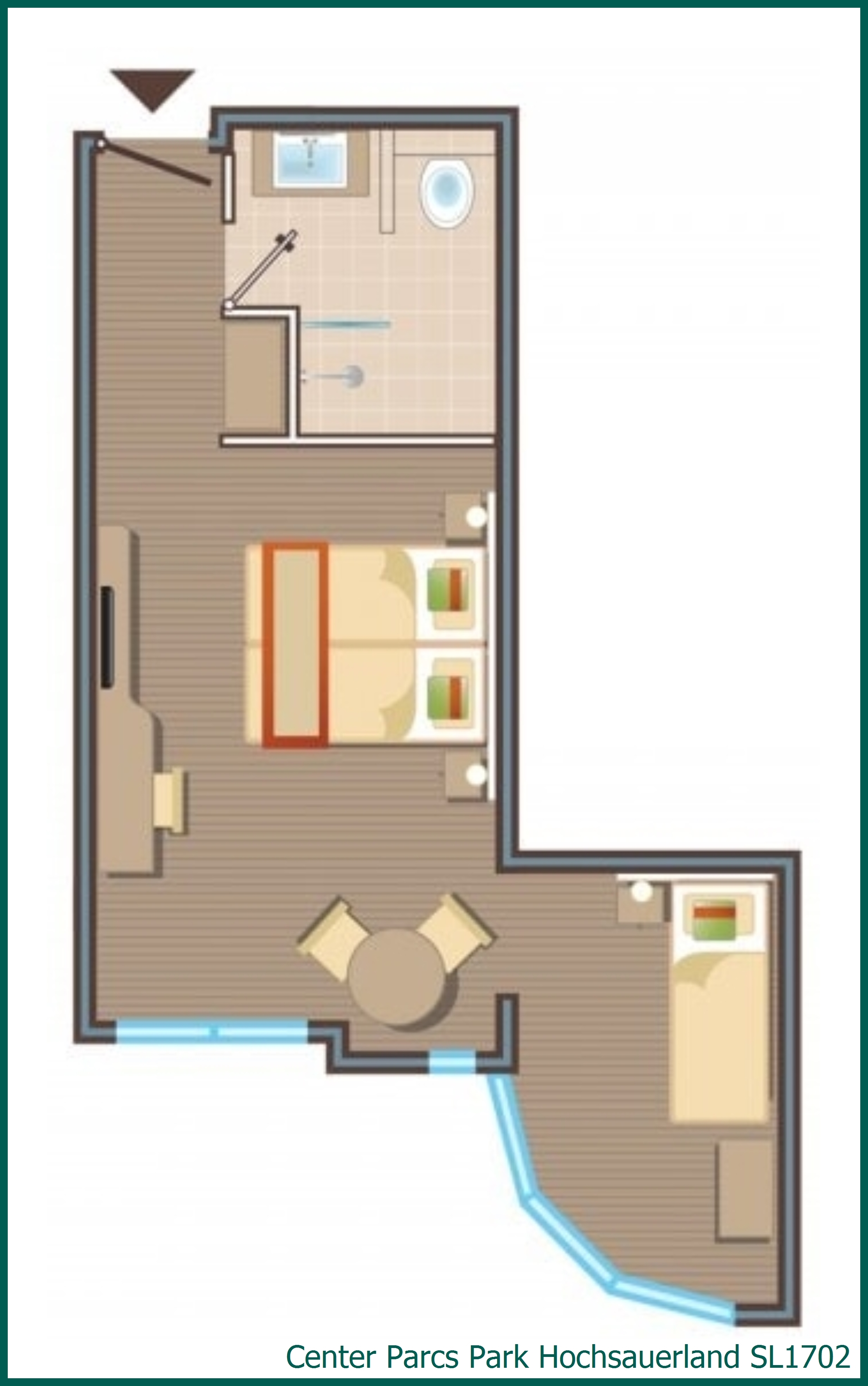 Chambre d'hôtel Hôtel SL1702 à Park Hochsauerland