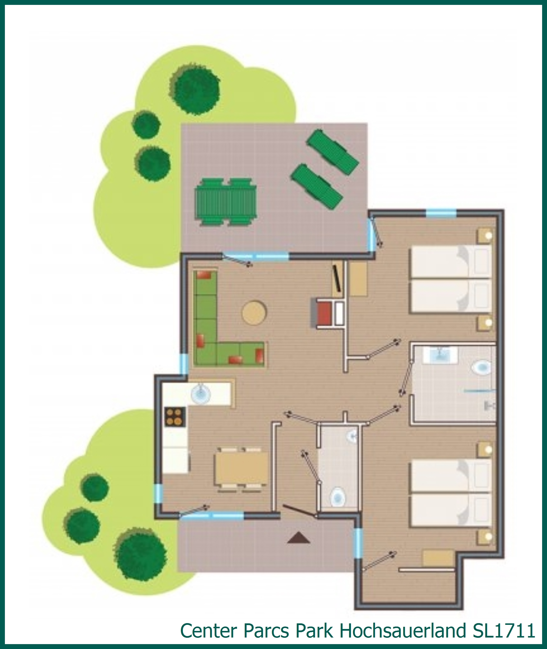 Cottage Comfort SL1711 à Park Hochsauerland