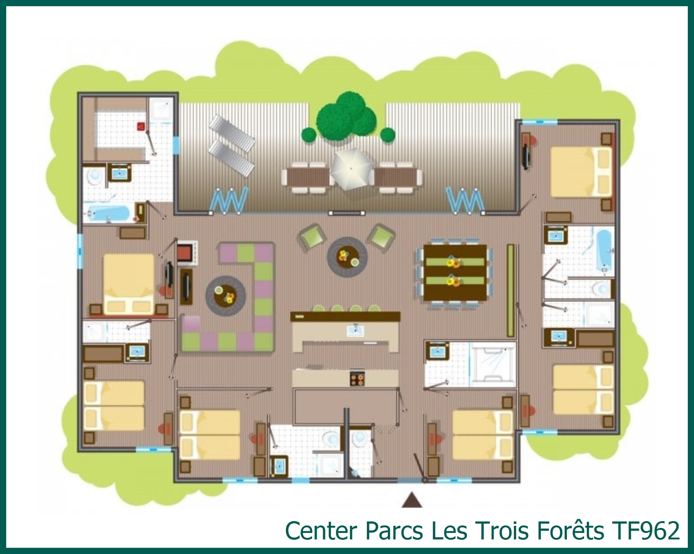 Cottage VIP TF962 à Les Trois Forêts