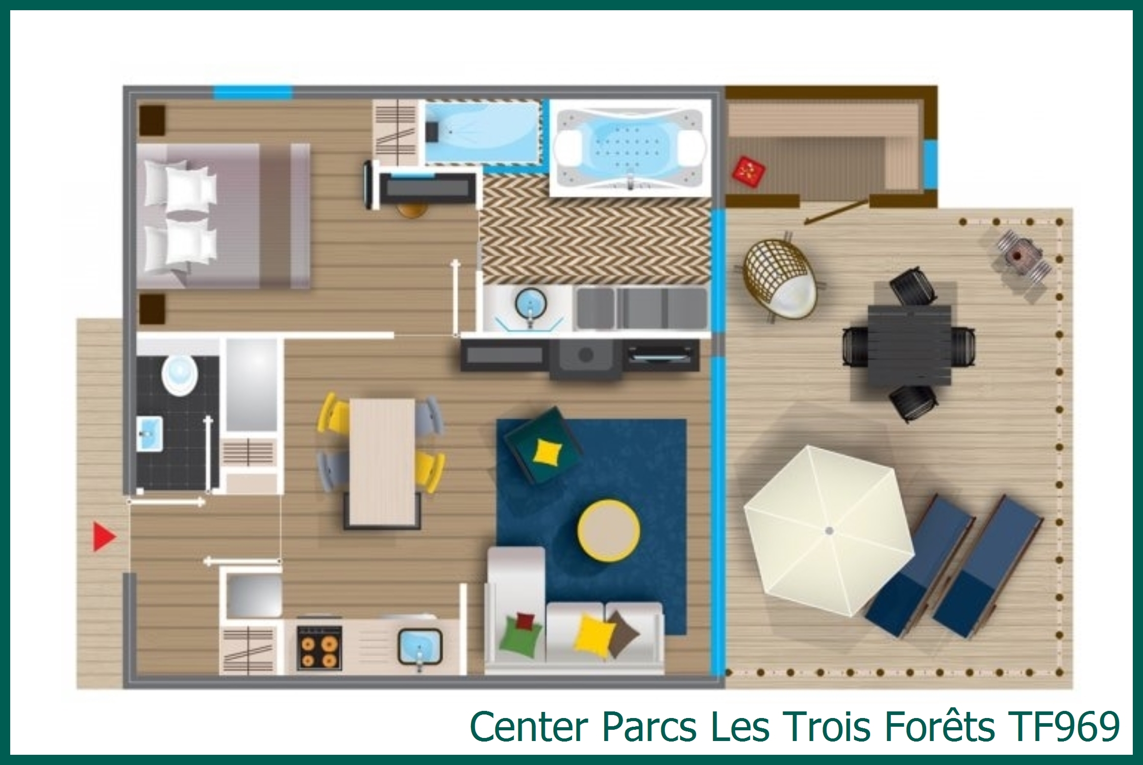 Cottage Exclusive TF969 à Les Trois Forêts