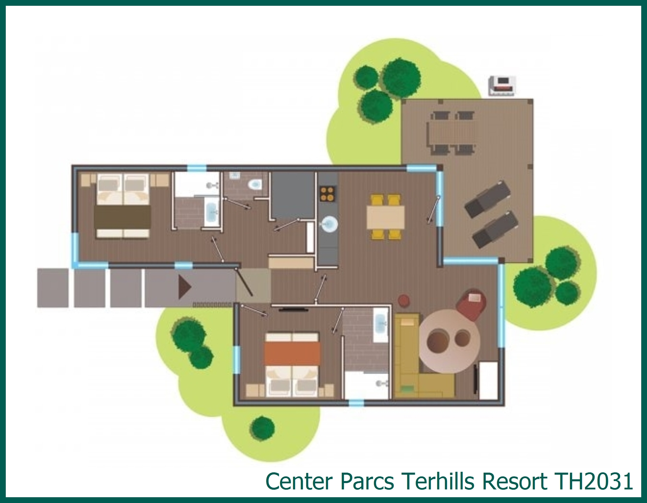 Lakeside-VIP-Ferienhaus TH2031 in Terhills Resort