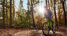 Parcours de VTT pour les enfants à Center Parcs Terhills Resort